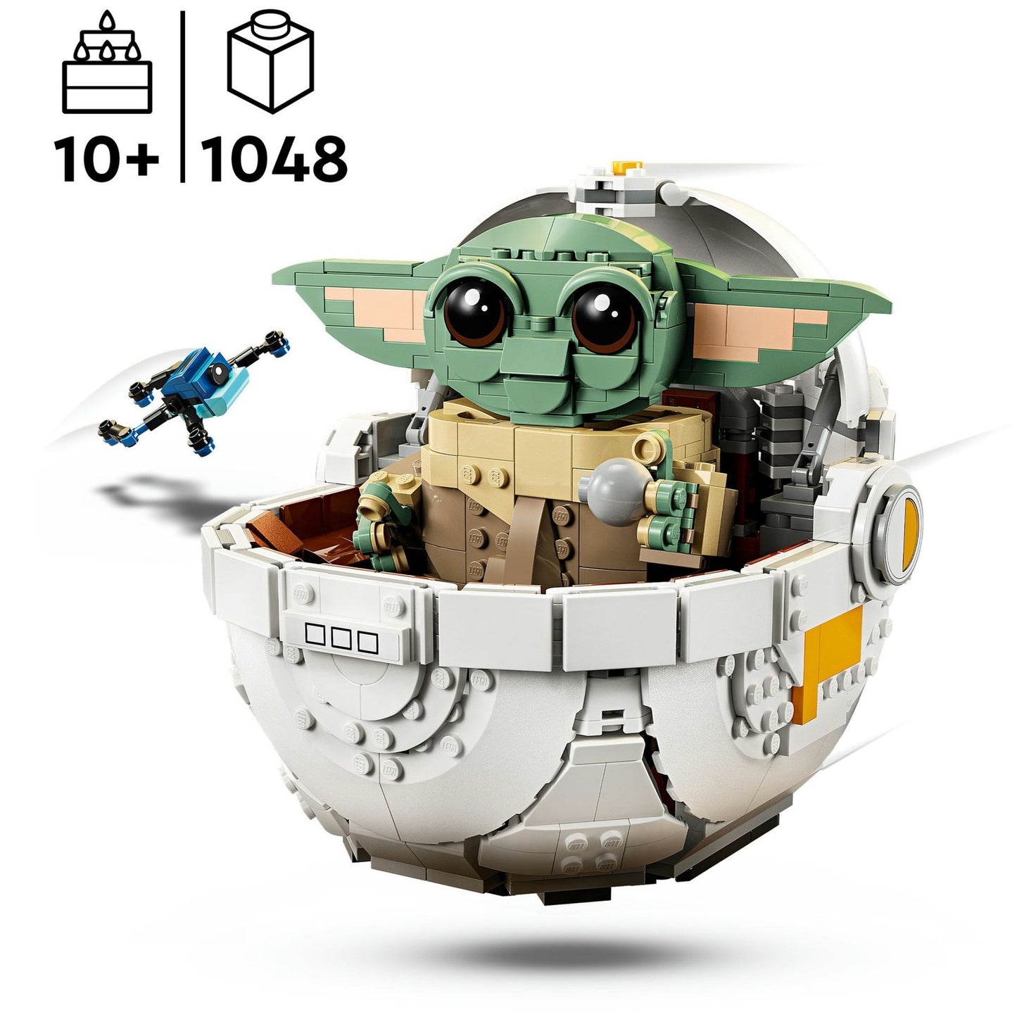 LEGO star wars 75403 grogu met zweefkinderwagen