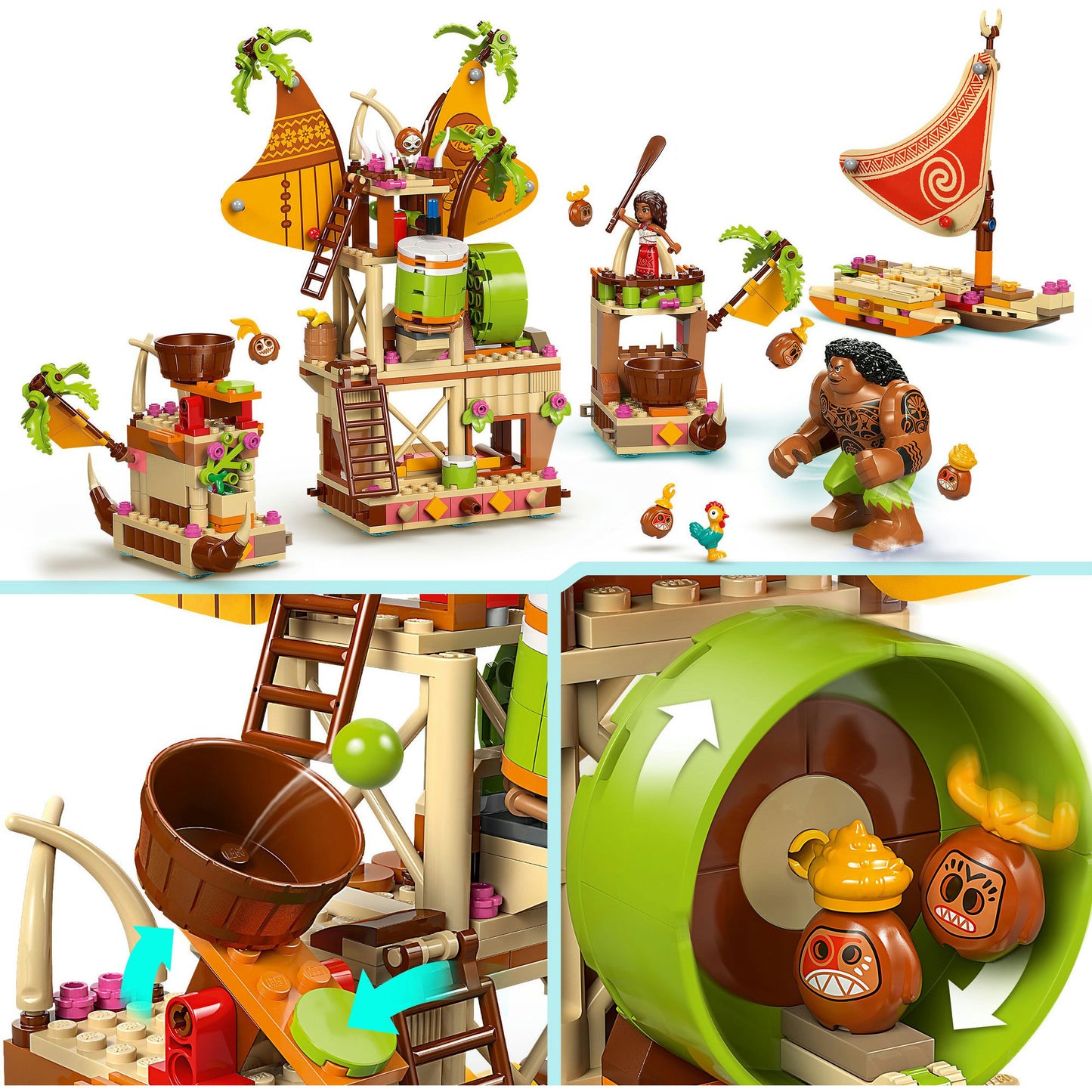LEGO disney 43258 kakamora boot