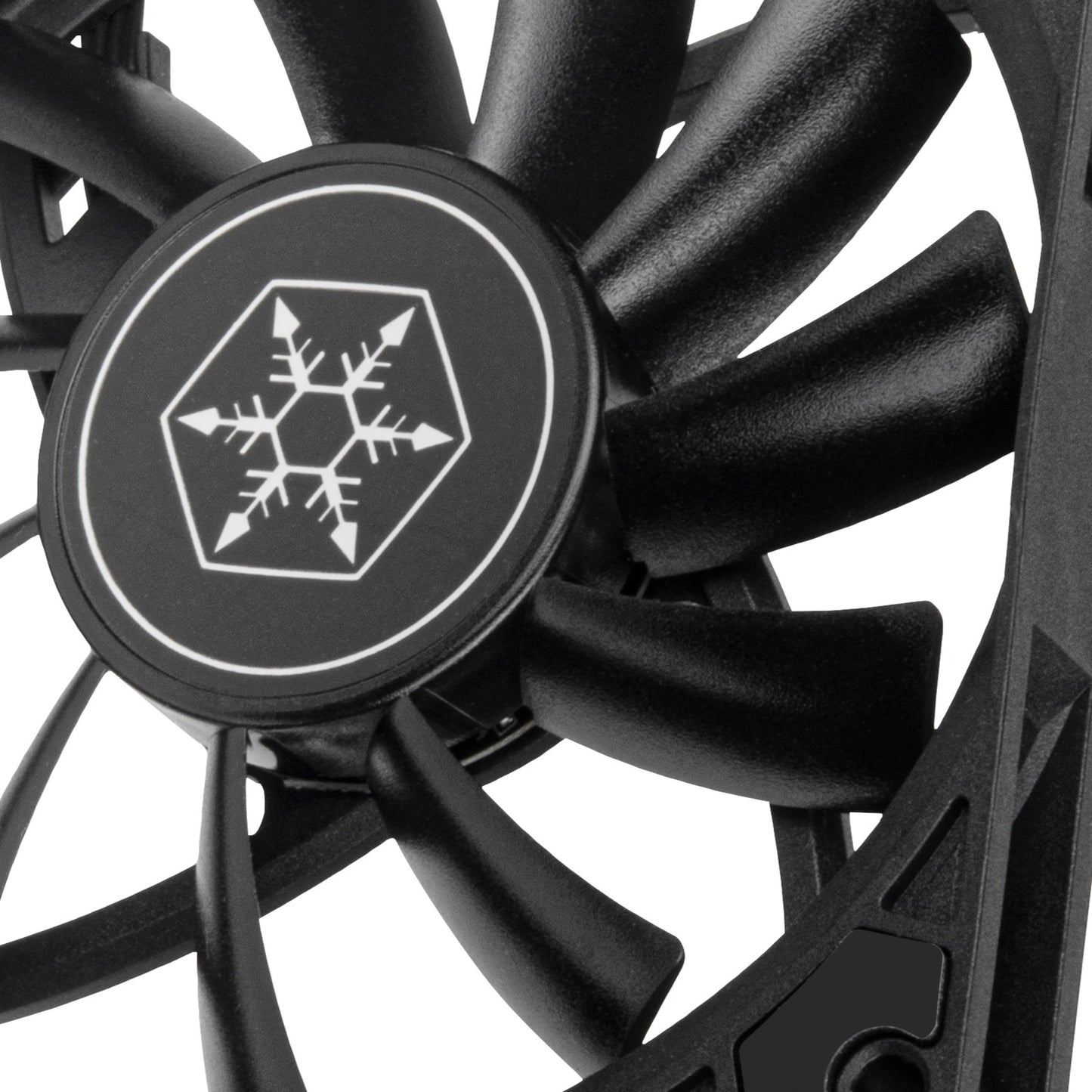 SilverStone air slimmer 90 case fan (zwart, 92 x 92 x 15 mm, pwm)