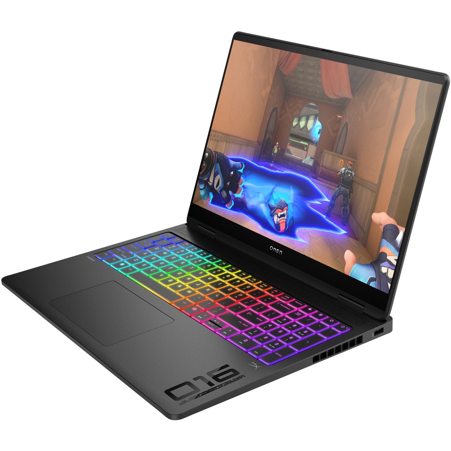 OMEN max gaming laptop 16-ah0012nd (b9fh9ea) 16 gaming laptop (zwart | ultra 7 255hx | rtx 5070 | 32 gb | 2 tb ssd | oled | 240 hz)