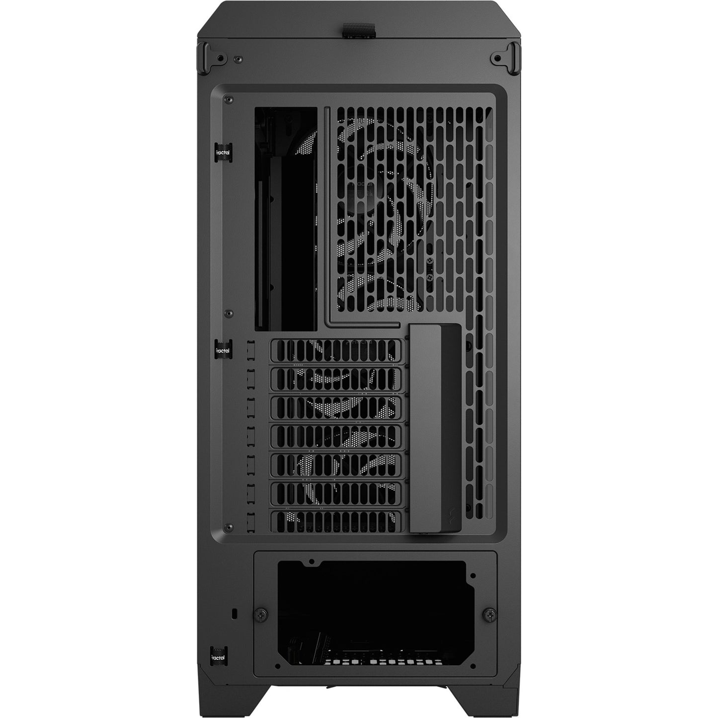 Fractal Design meshify 3 midi tower behuizing (zwart | 2x usb-a | 1x usb-c | tempered glass)