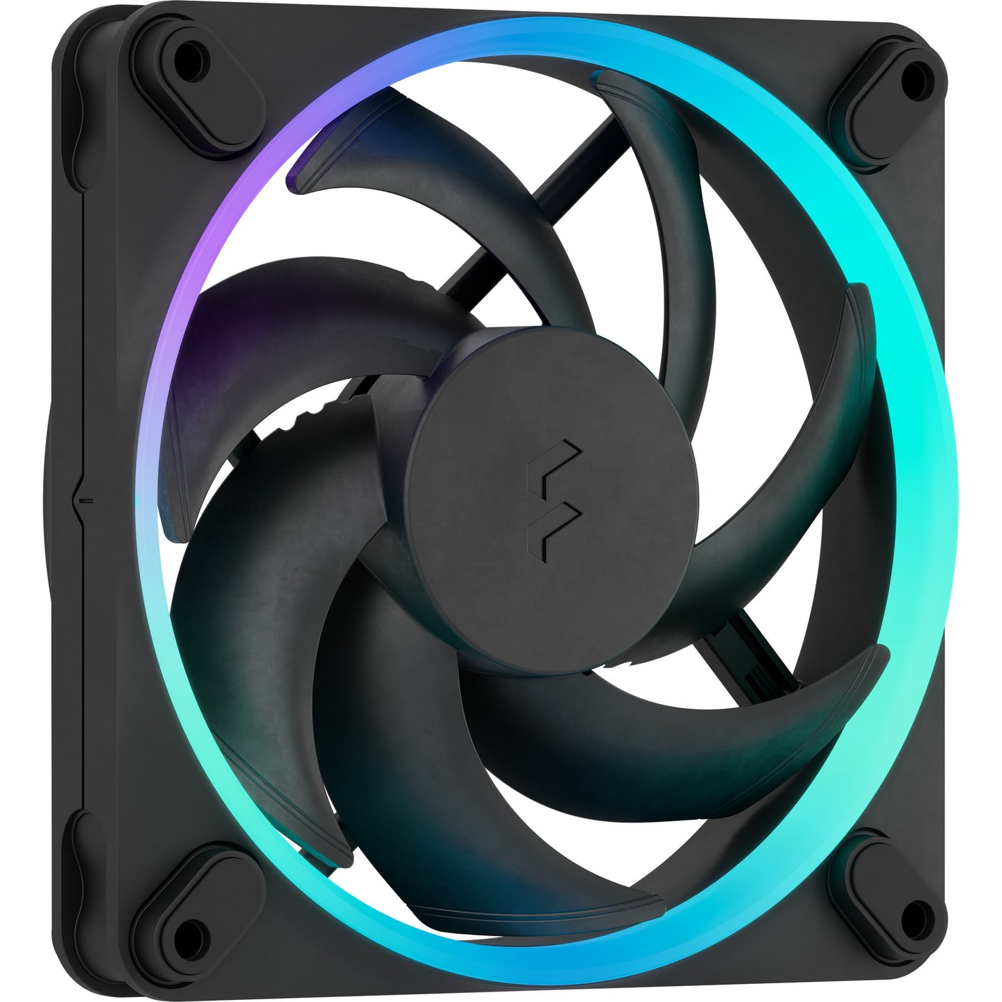 Fractal Design momentum 12 rgb case fan (zwart, 120 x 120 x 25 mm, pwm)