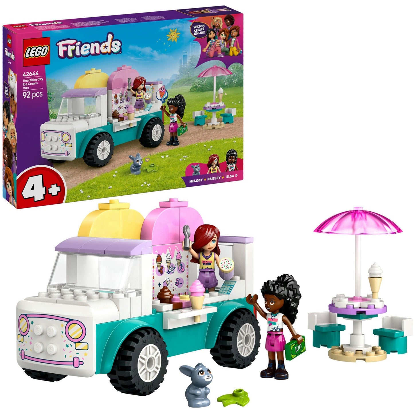 LEGO friends 42644 heartlake city ijscotruck