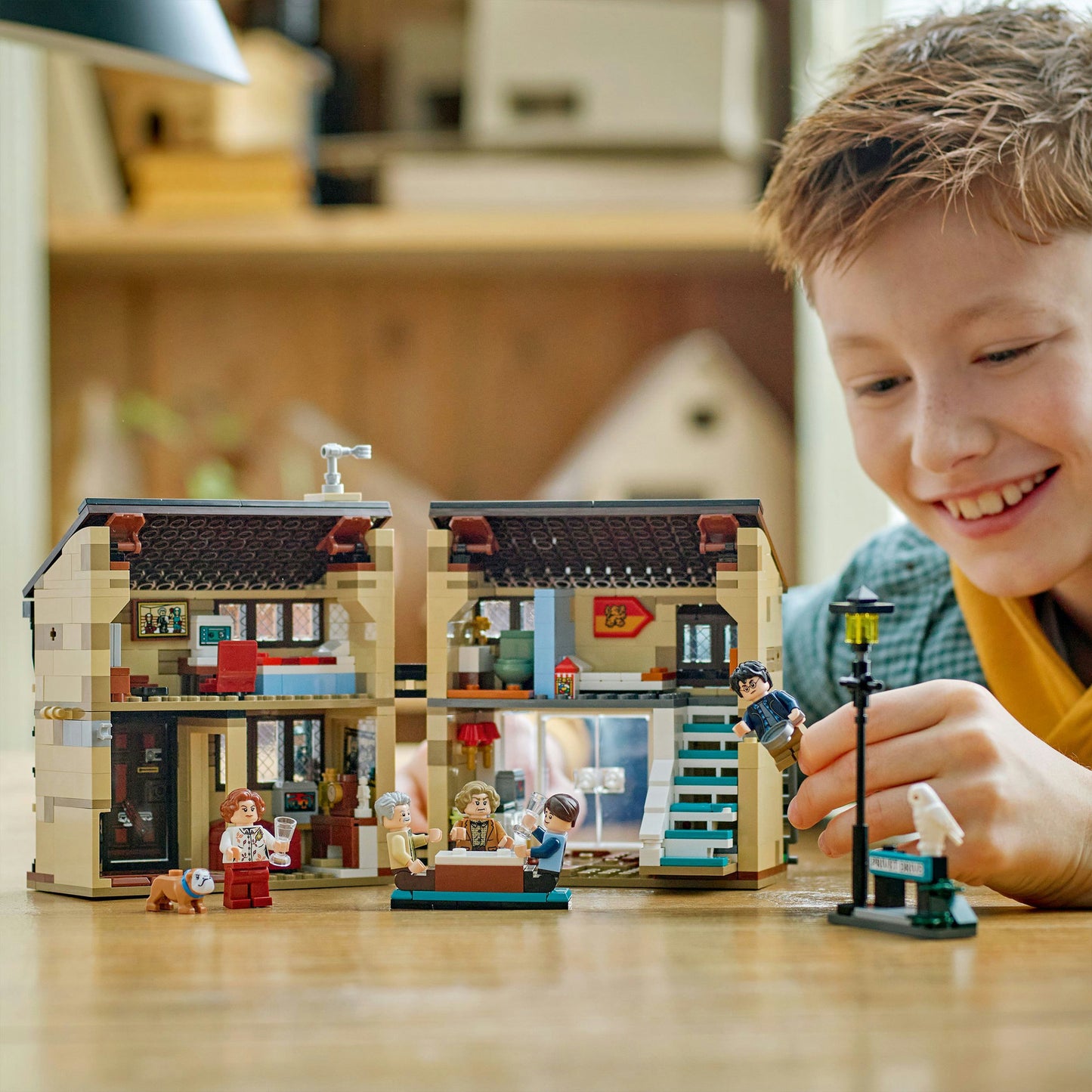 LEGO harry potter - ligusterlaan: bezoek van tante margot constructiespeelgoed (76451)