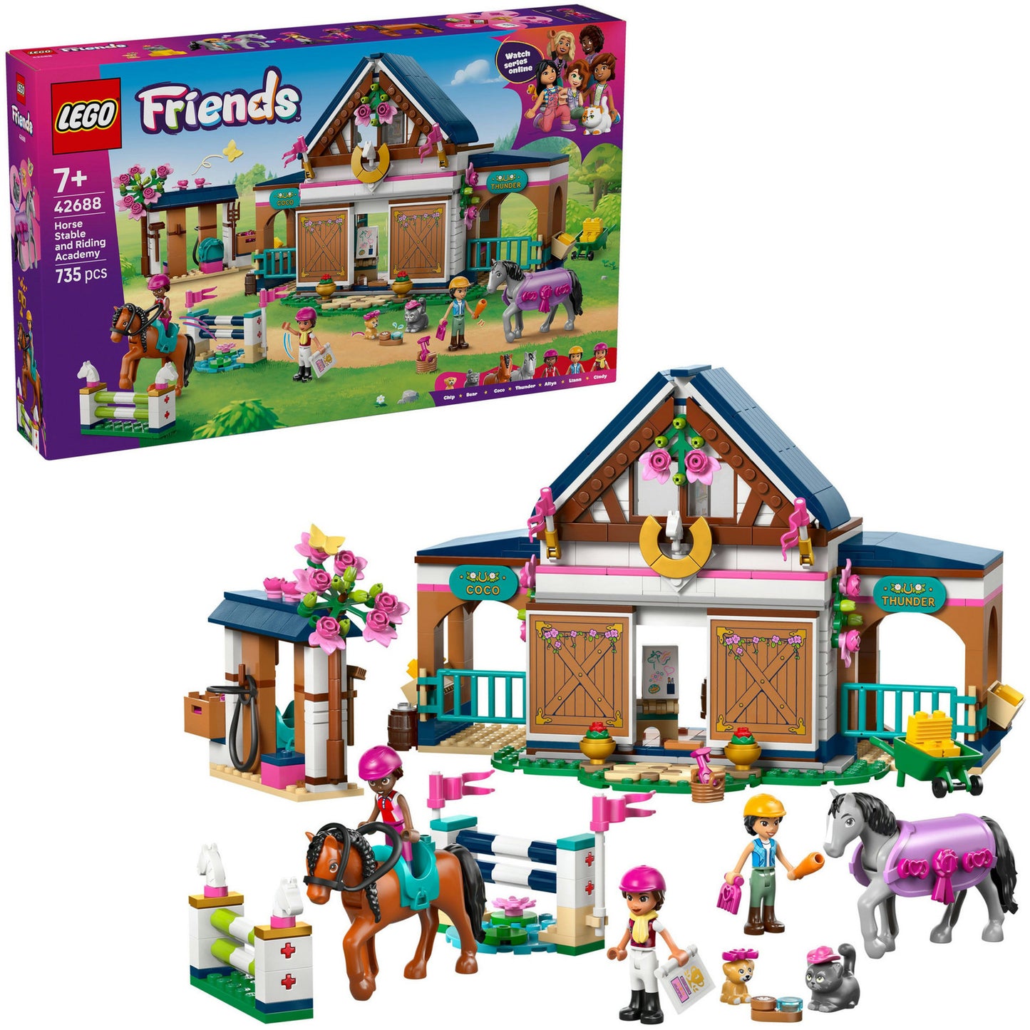 LEGO friends 42688 paardenstal en manege
