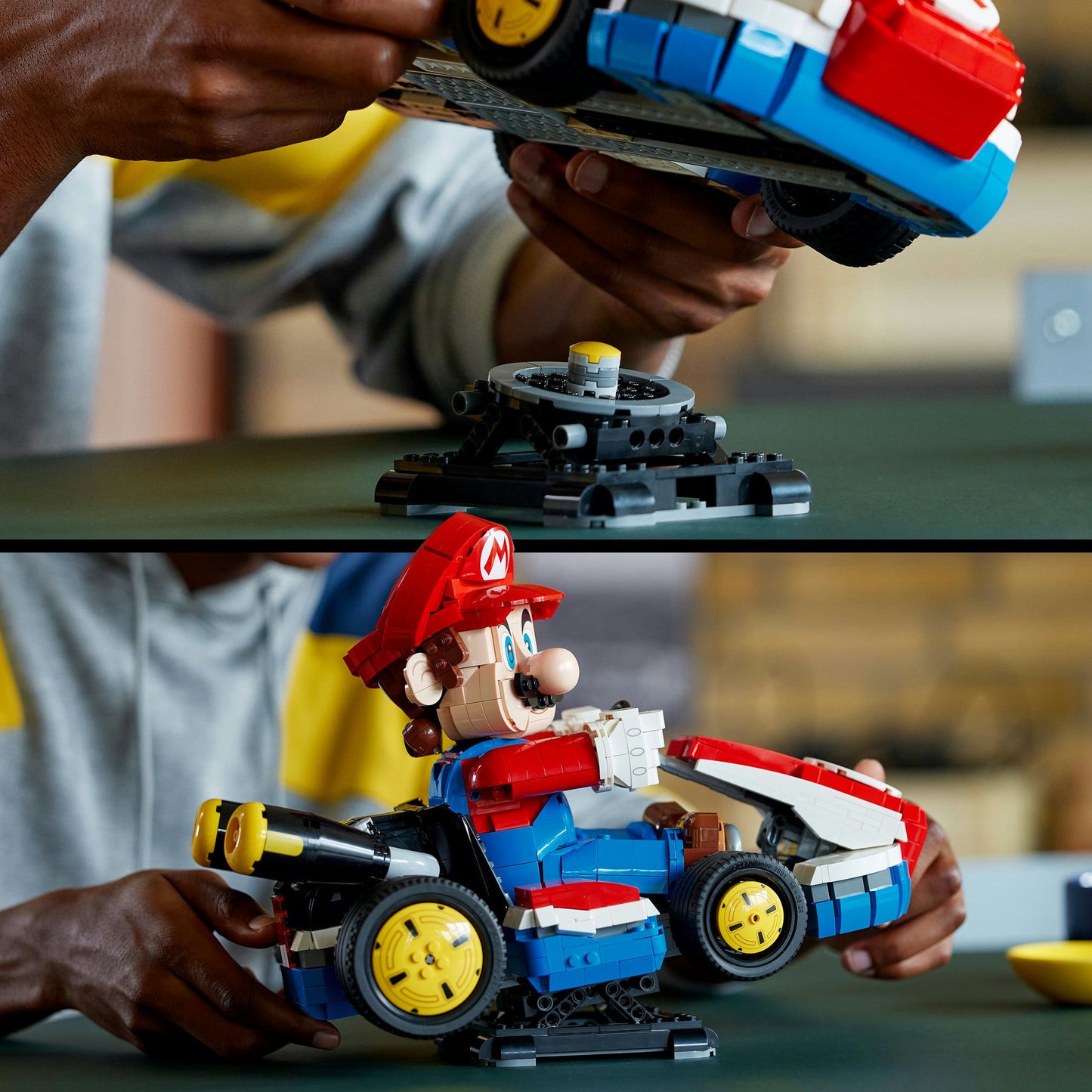 LEGO super mario 72037 mario kart mario en standaardkart