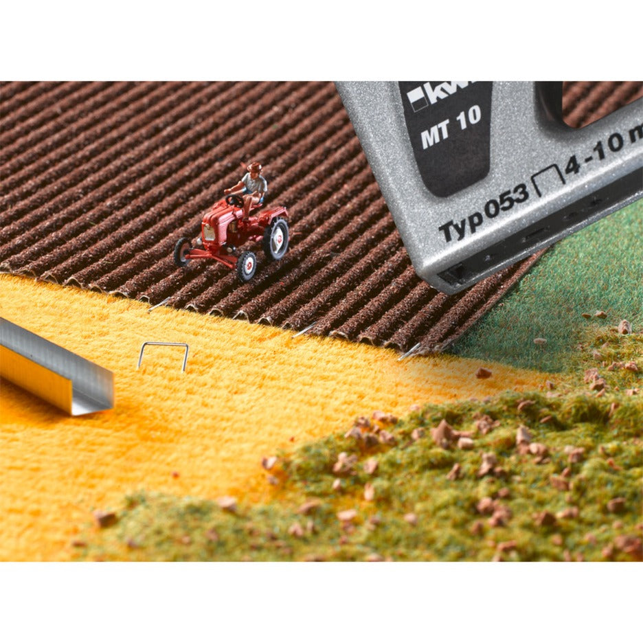 KWB nieten, 10,6mm breed, fijne draad, staal (1800 stuks, 6mm)
