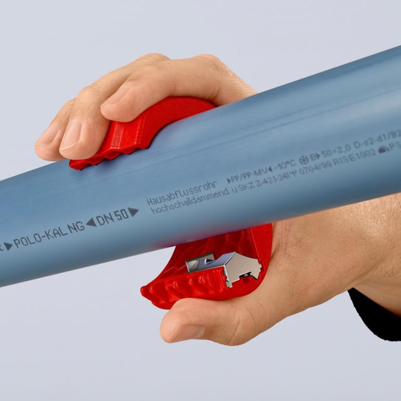 KNIPEX bix 90 22 10 bk pijpsnijder (rood blauw)