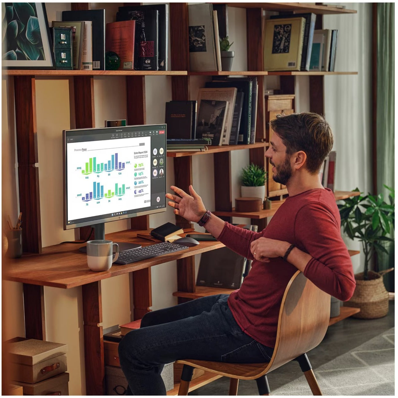 HP omnistudio x 27-cs0015nd (am3l4ea) all-in-one pc (zilver | core ultra 5 125h | arc graphics | 16 gb | 512 gb ssd)
