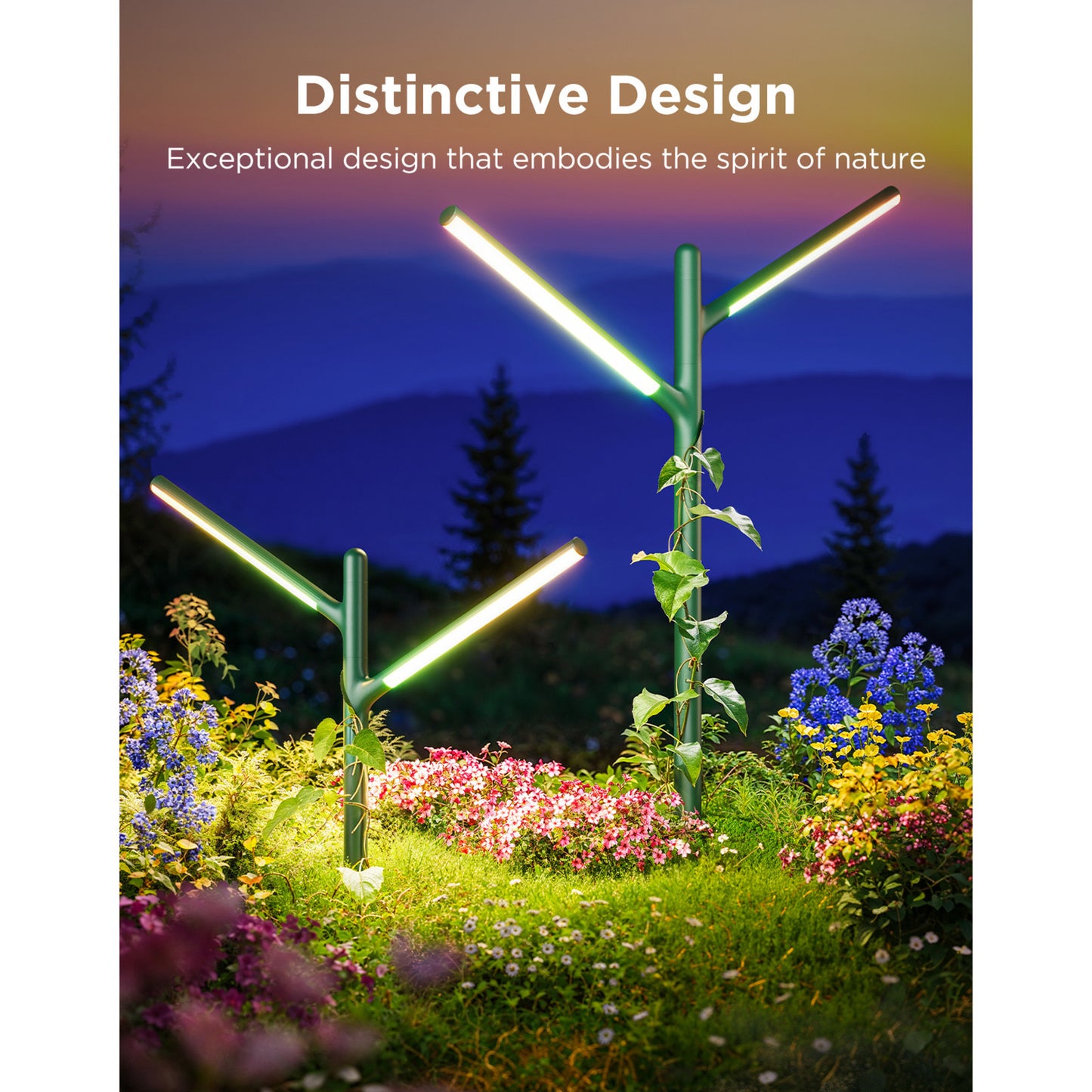 Govee outdoor garden lights - 2-pack sfeerverlichting (2,4ghz-wifi + bluetooth)