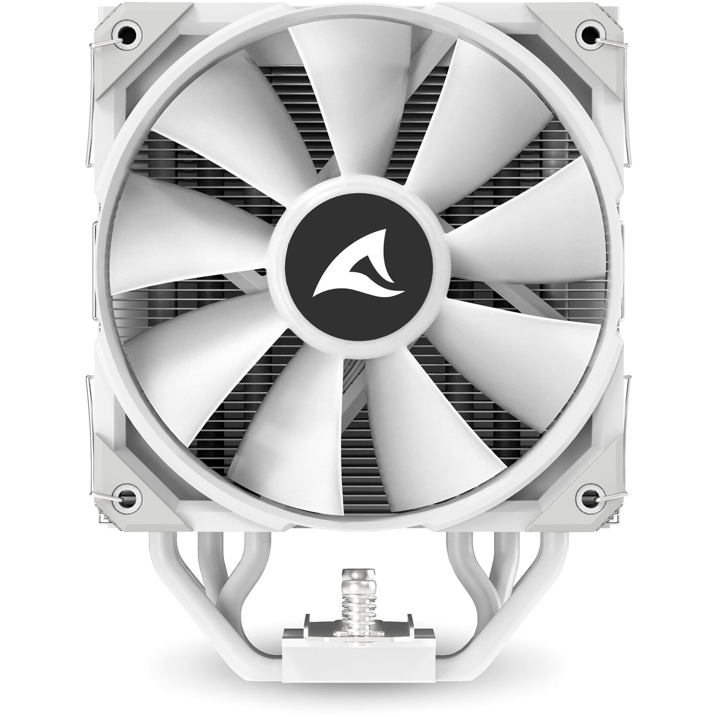 Sharkoon a50 rgb cpu-koeler (wit, 4-pins pwm fan-connector)