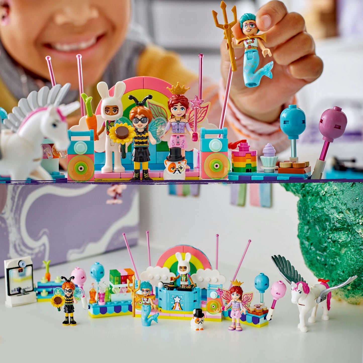 LEGO friends 42661 verkleedfeestje met eenhoorn en fee