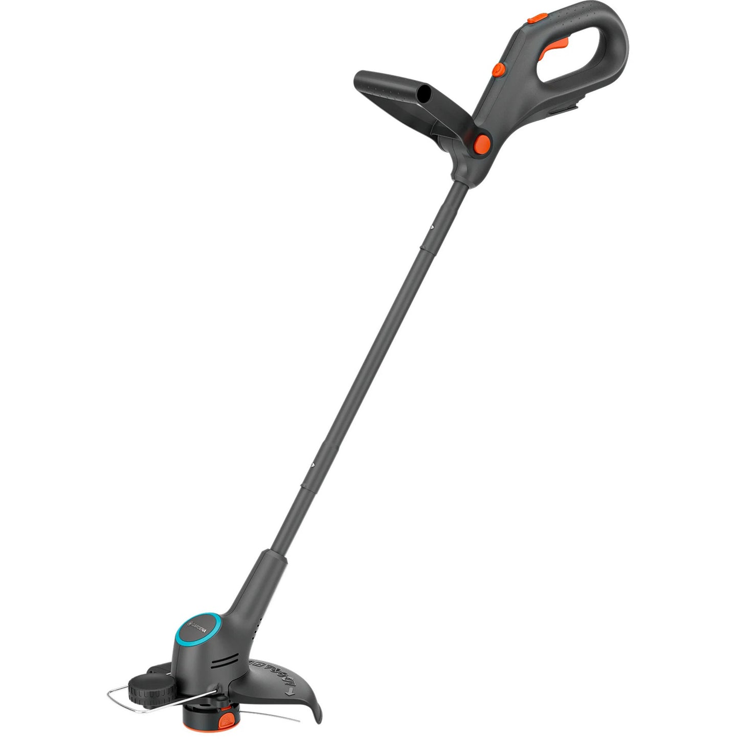 GARDENA gazontrimmer easytrim 25 18v grastrimmer (grijs turquoise, accu en oplader niet inbegrepen)