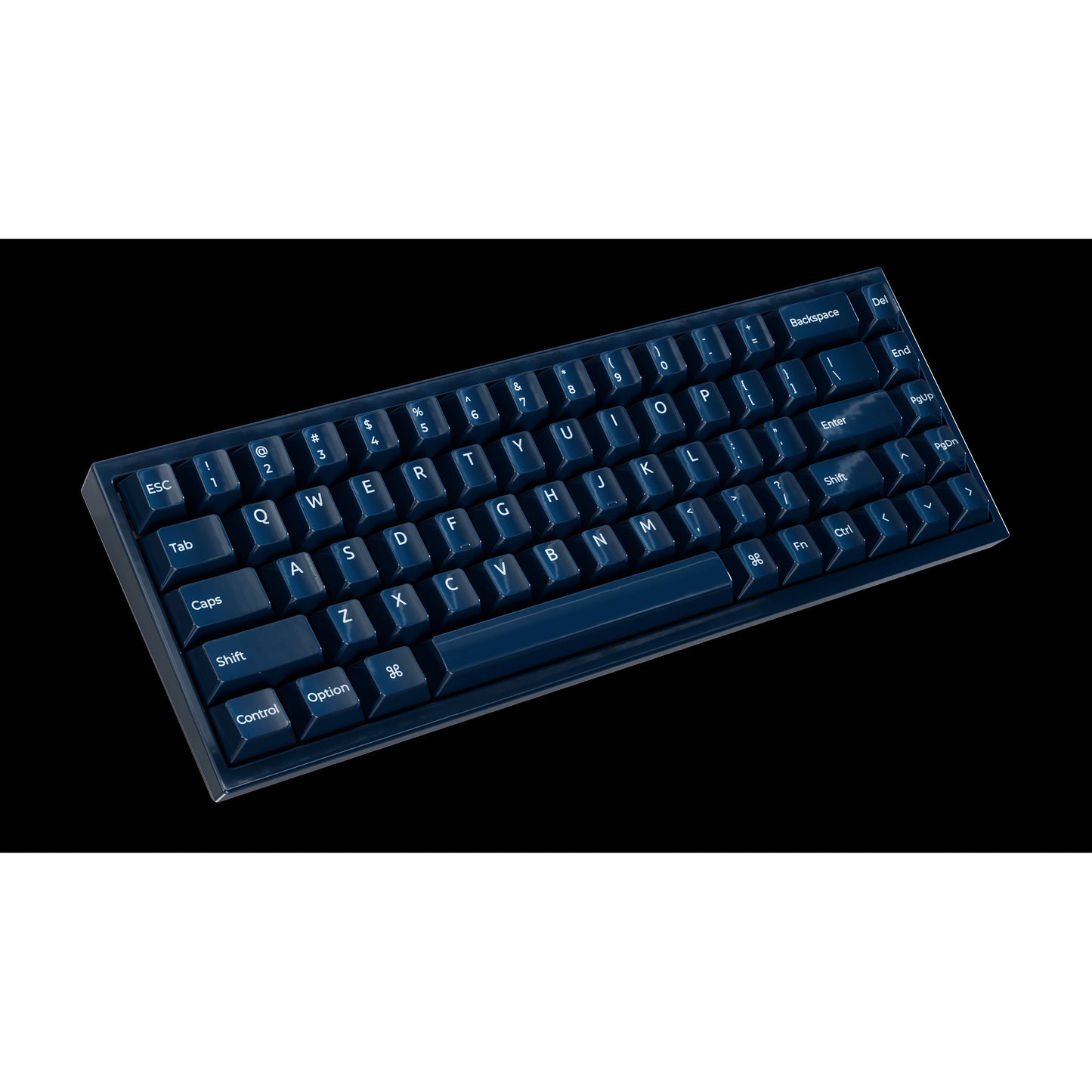 Keychron q16 he 8k magnetic switch keyboard (blauw, us lay-out (qwerty), ultra-fast lime, 65%, rgb, hot swap, 8k)