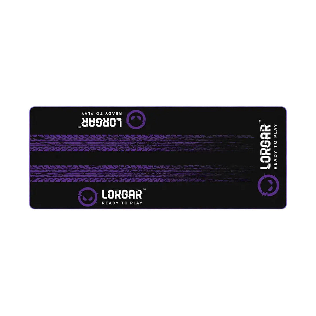 LORGAR rx1fm racing floor mat advanced beschermingsmat (zwart paars)