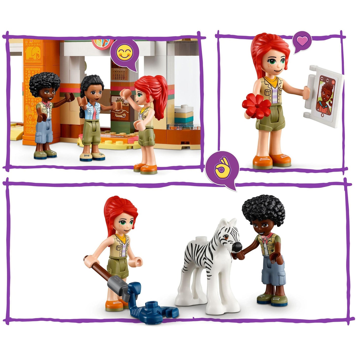 LEGO friends - mia’s wilde dieren bescherming constructiespeelgoed (41717)