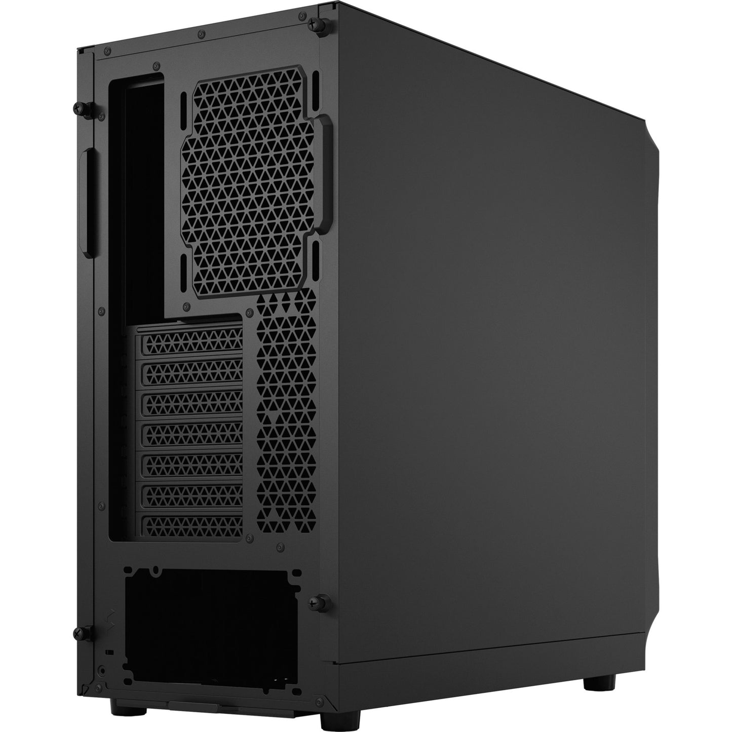 Fractal Design focus 2 black solid midi tower behuizing (zwart | 2x usb-a)