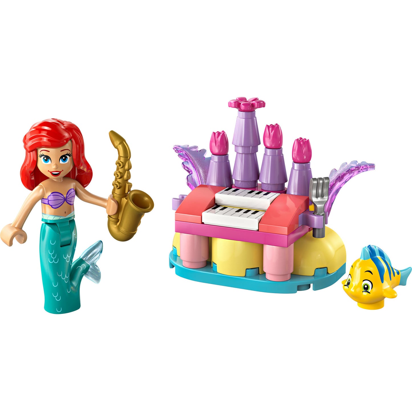 LEGO disney princess 30720 verjaardagsmuziek van ariel en botje