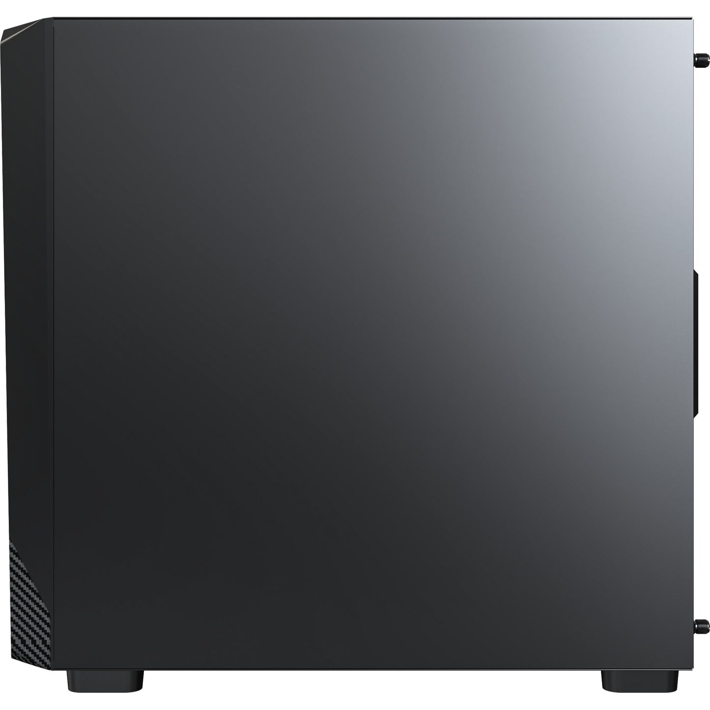 Montech x5m midi tower behuizing (zwart | 2x usb-a | 1x usb-c | rgb | tempered glass)