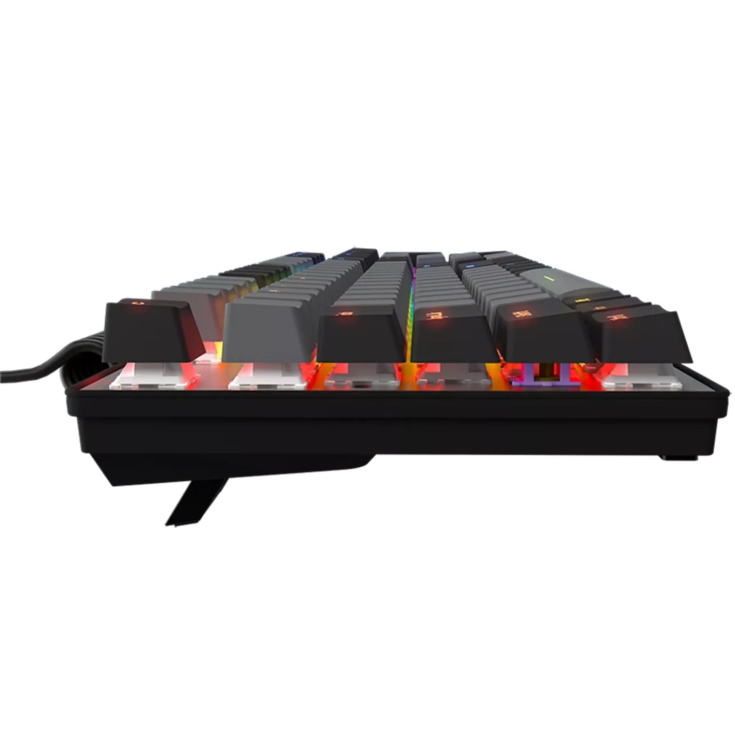LORGAR azar 514 rgb mechanisch gaming toetsenbord (zwart, us lay-out (qwerty), logar dream, 100%, rgb)