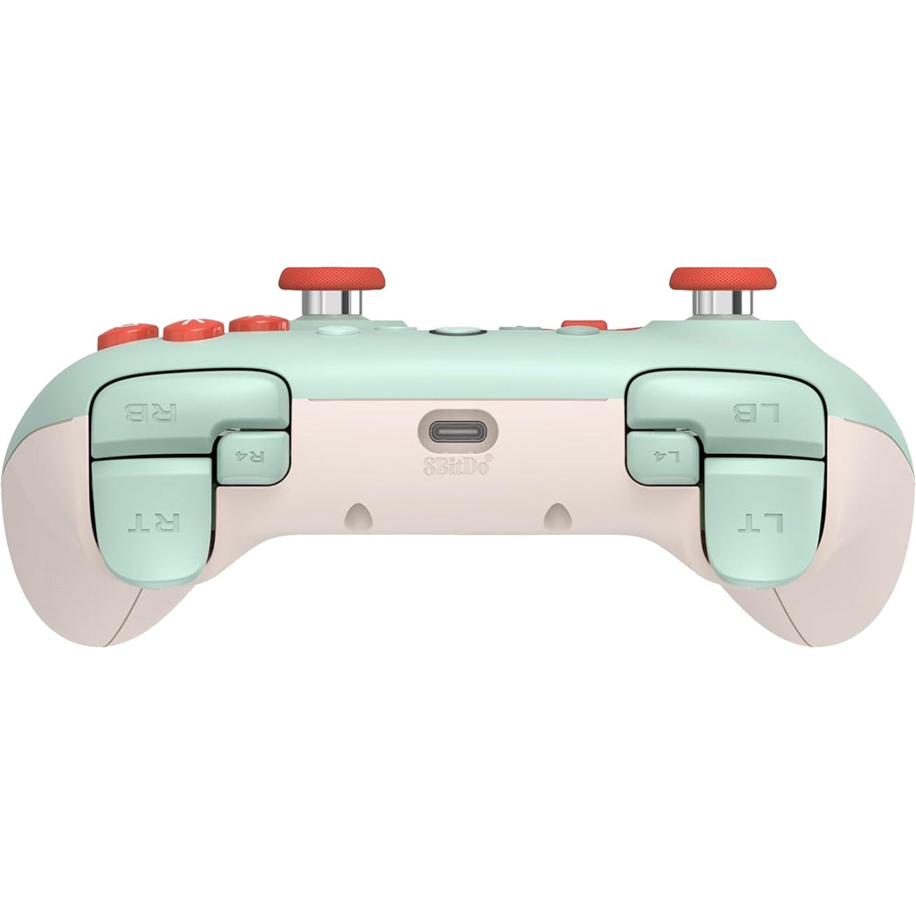 8BitDo ultimate 2c wired gamepad (mint oranje)