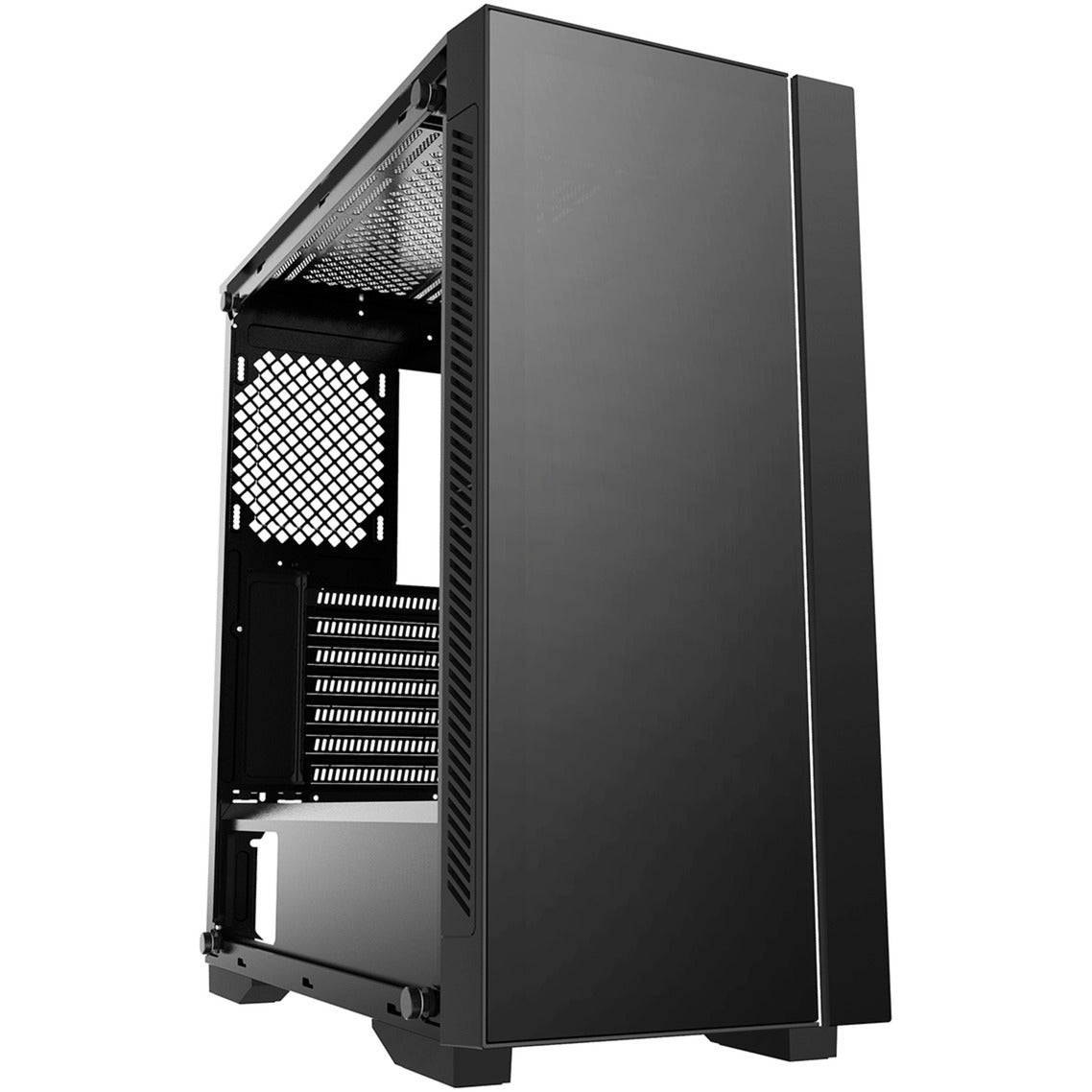 DeepCool matrexx 55 v3 add-rgb 3f midi tower behuizing (zwart | 3x usb-a | rgb | window)