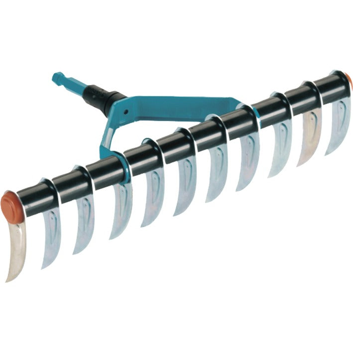 GARDENA combisystem eenzijdige verticuteerhark verticuteerder (turquoise zwart, 3391-20)