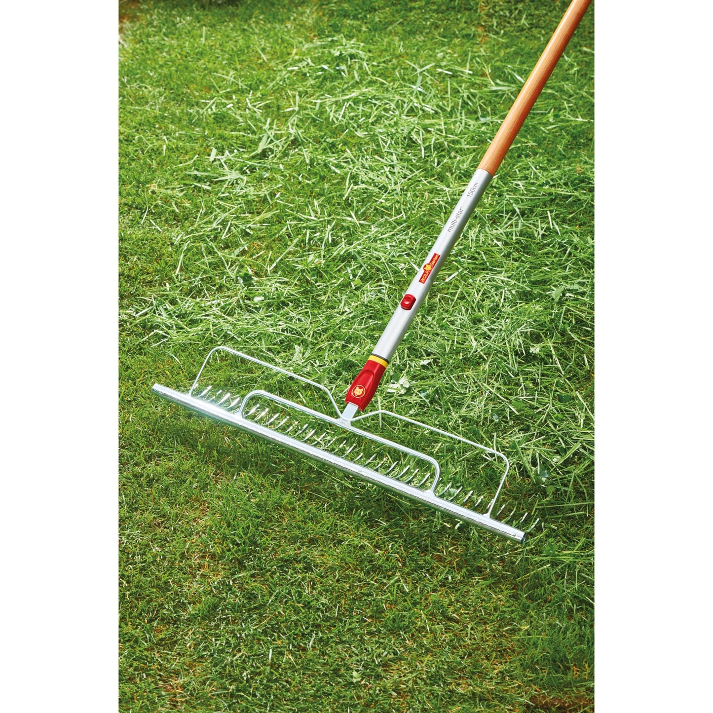WOLF-Garten multi-star uh-m 60 gazonhark (rood geel)