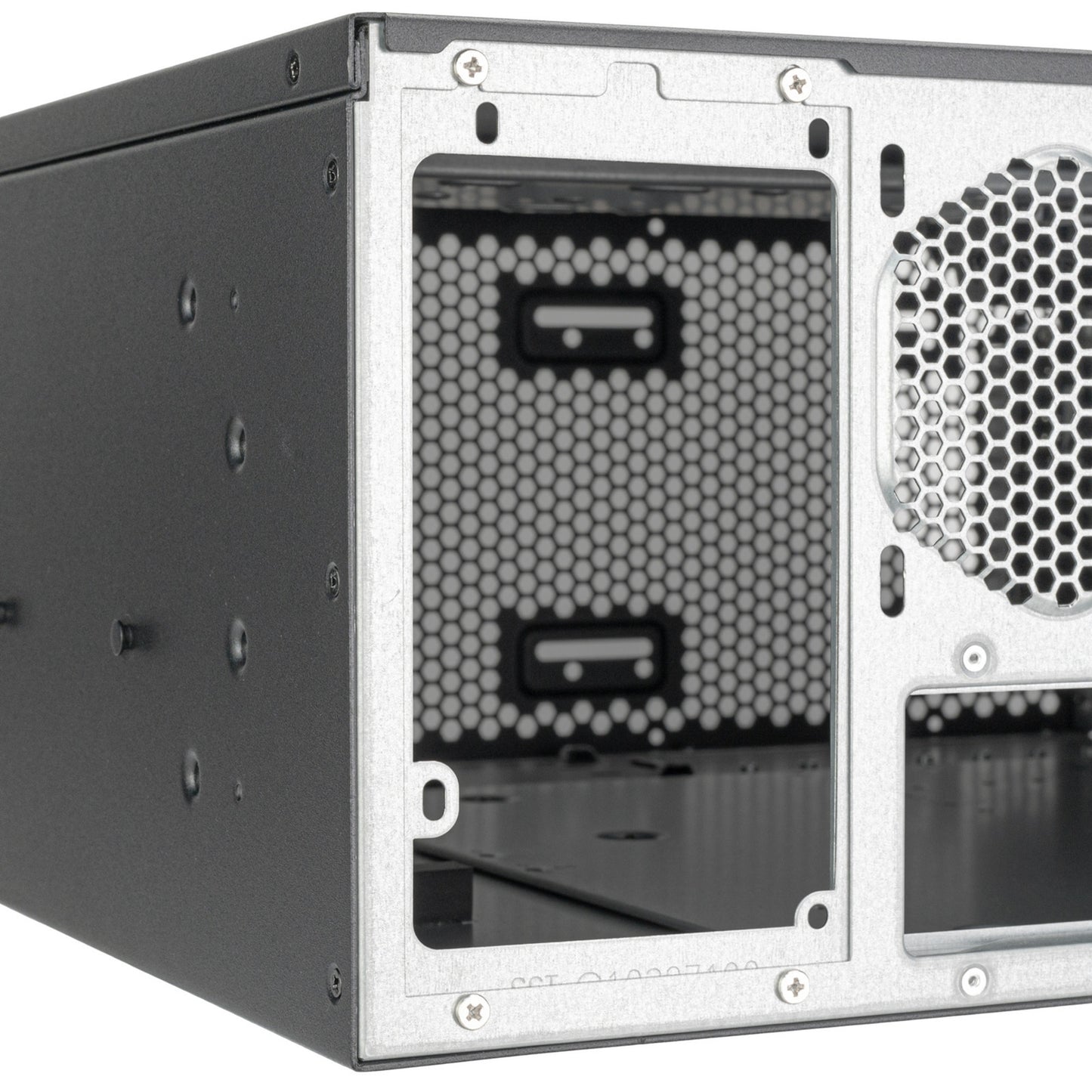 SilverStone rm4a rack behuizing (zwart | 4u | usb-c)