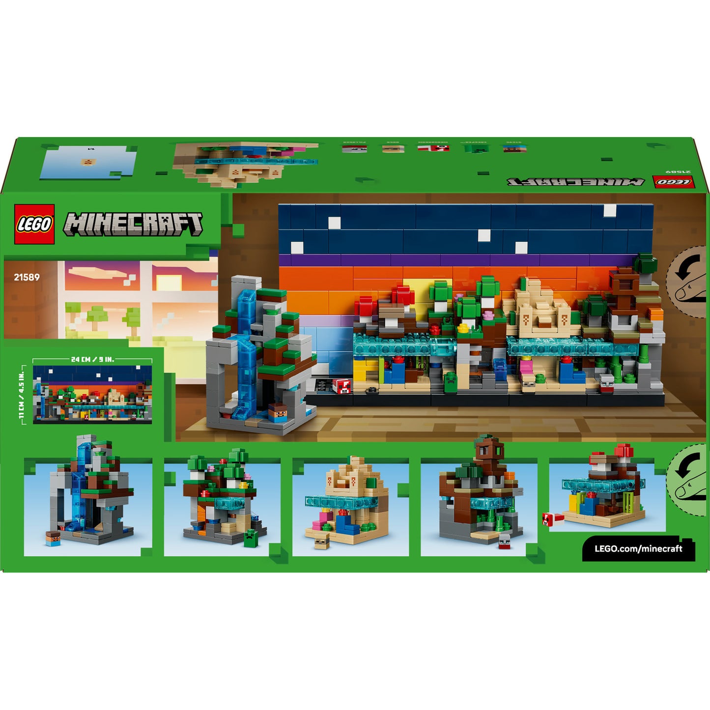 LEGO minecraft 21589 minibiomen