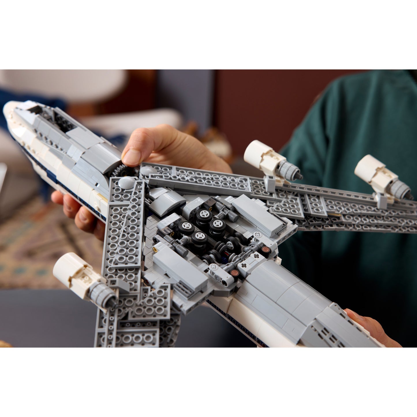 LEGO icons - shuttle carrier aircraft constructiespeelgoed (10360)