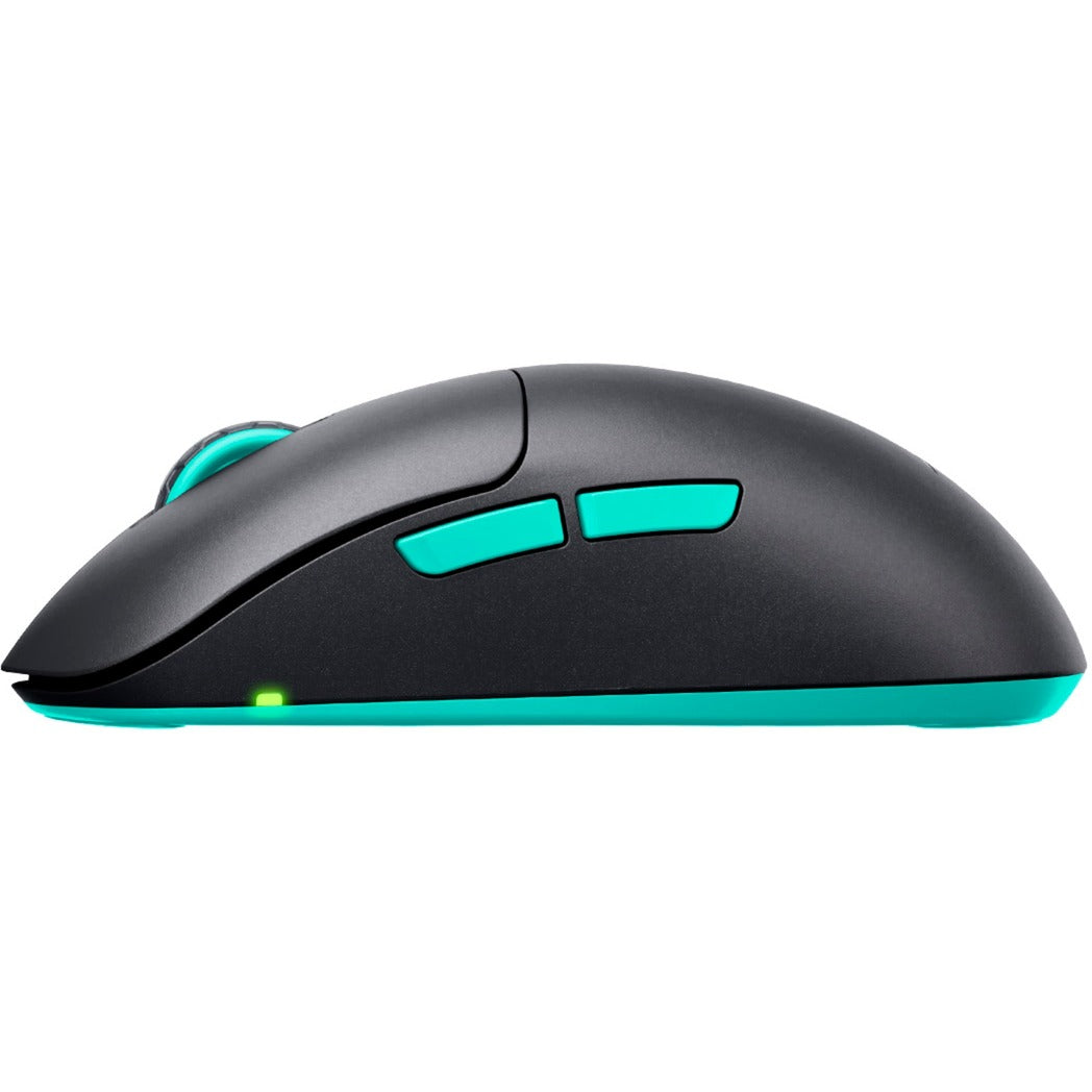 CHERRY xtrfy m8 wireless gaming muis (zwart mint, 400 - 26.000 dpi, usb 2.4 ghz)