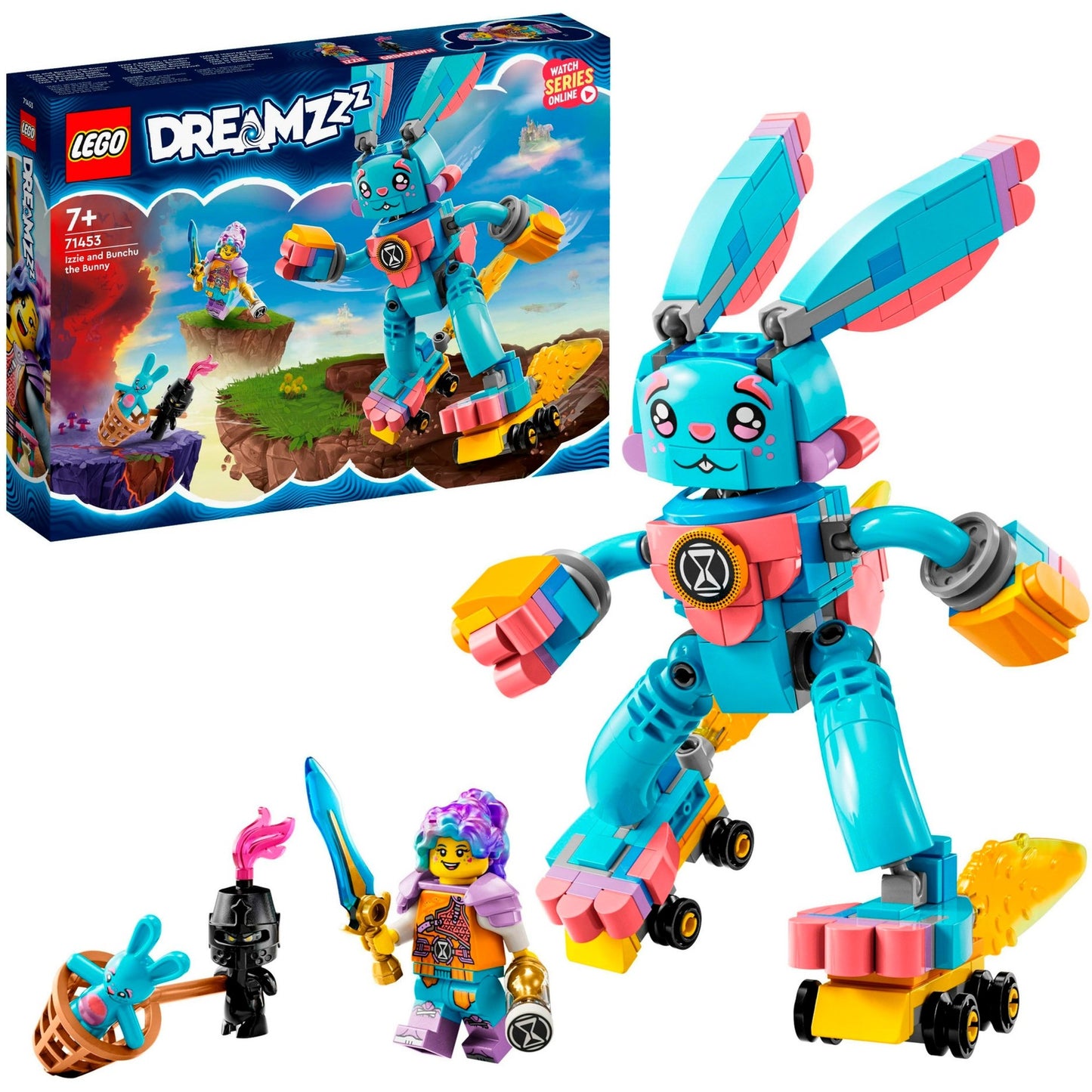 LEGO dreamzzz - izzie en bunchu het konijn constructiespeelgoed (71453)