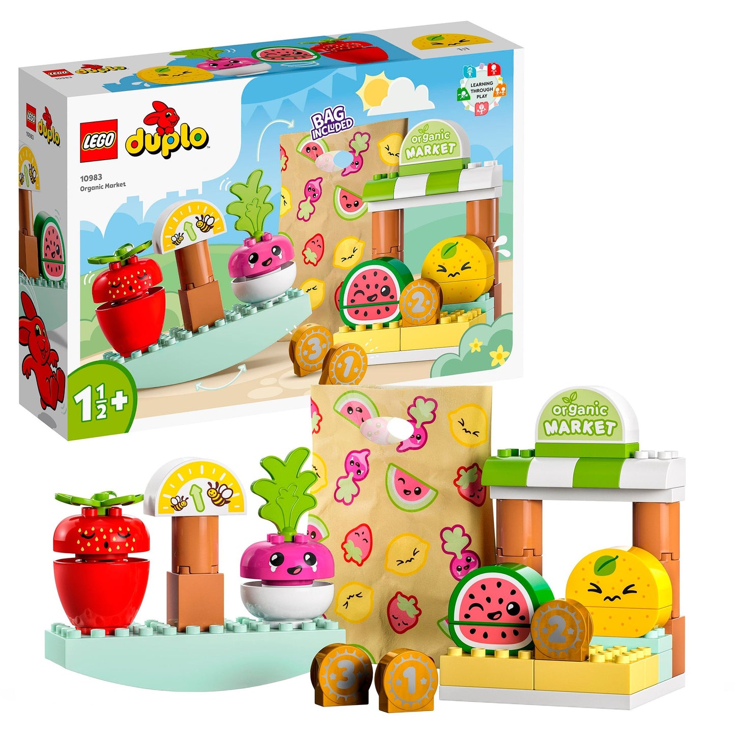 LEGO duplo - biomarkt constructiespeelgoed (10983)