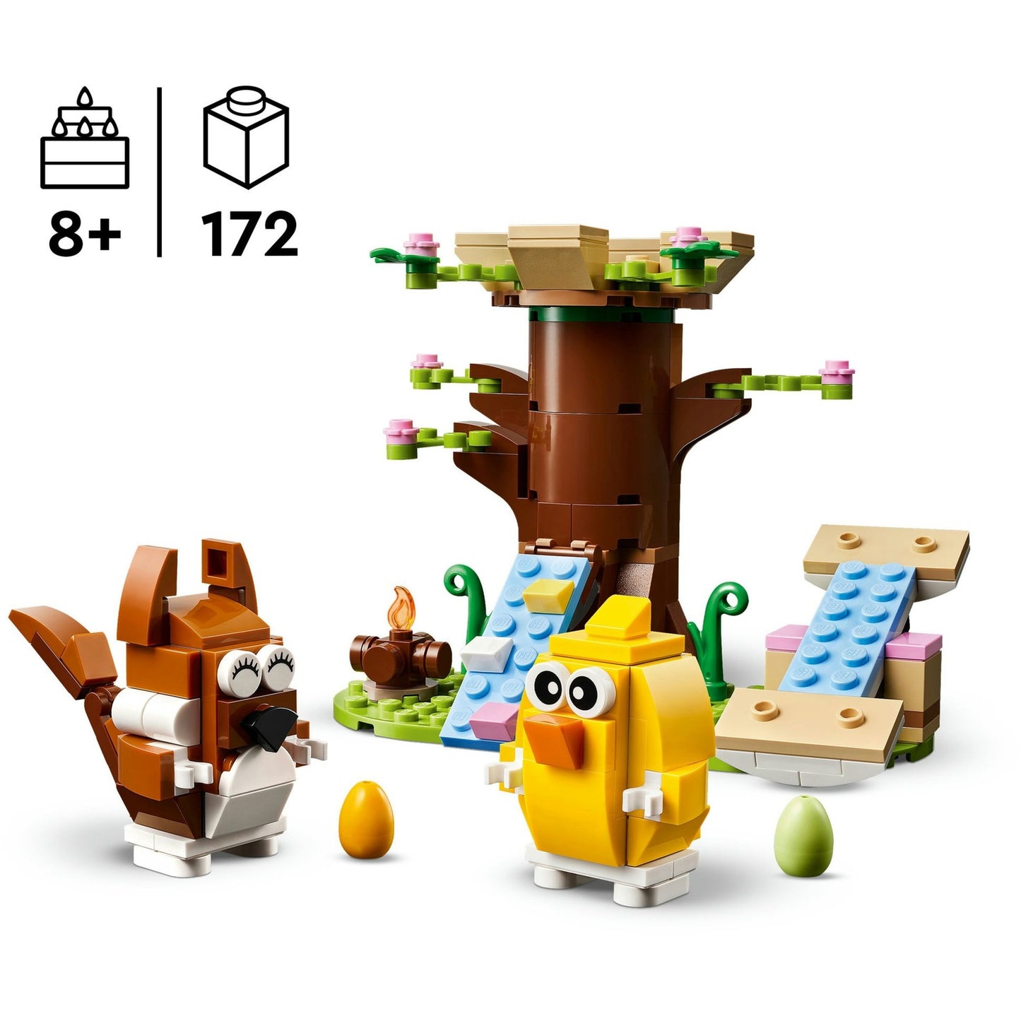 LEGO dierenspeeltuin in de lente constructiespeelgoed (40709)