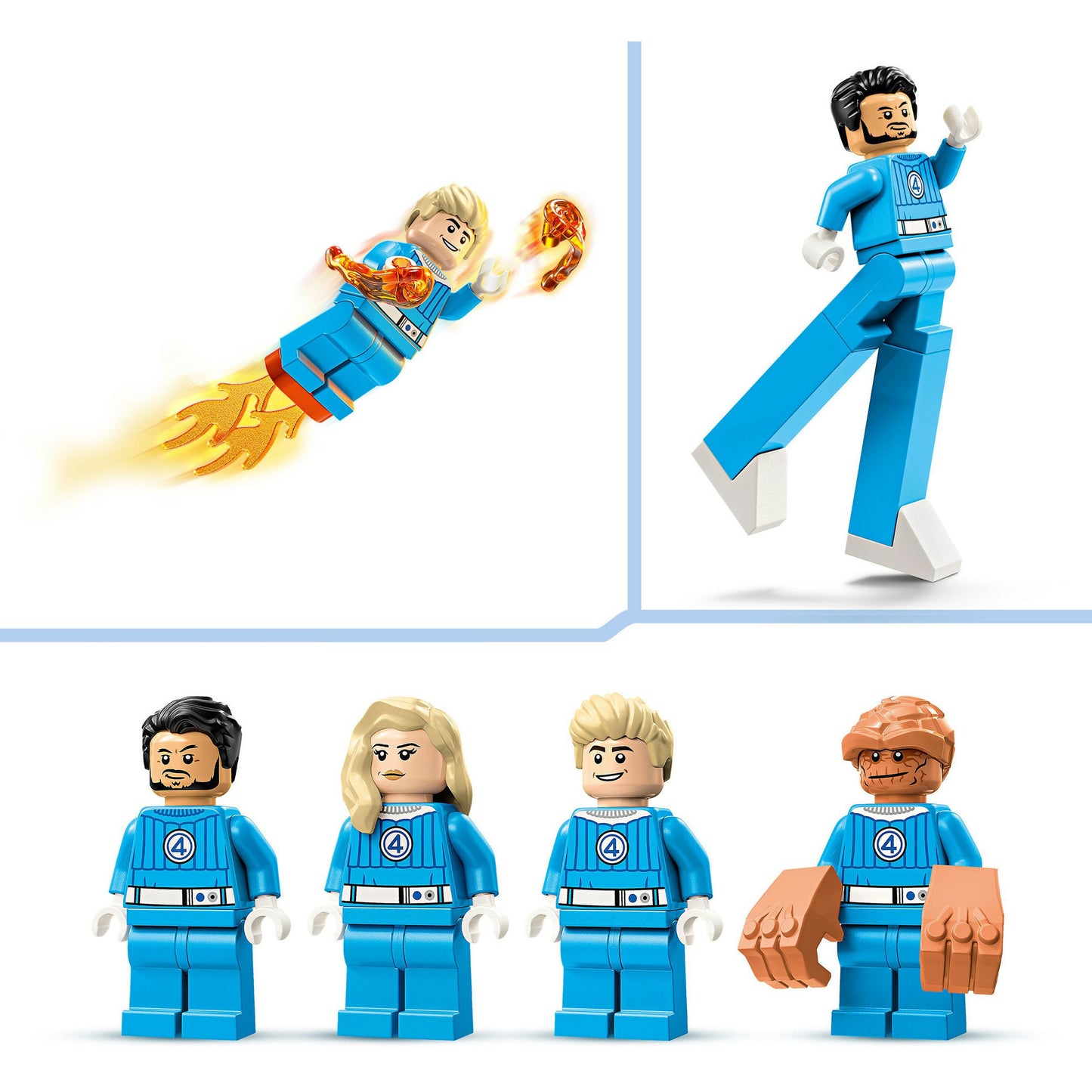 LEGO super heroes marvel 76316 fantastic four vs. galactus bouwfiguur