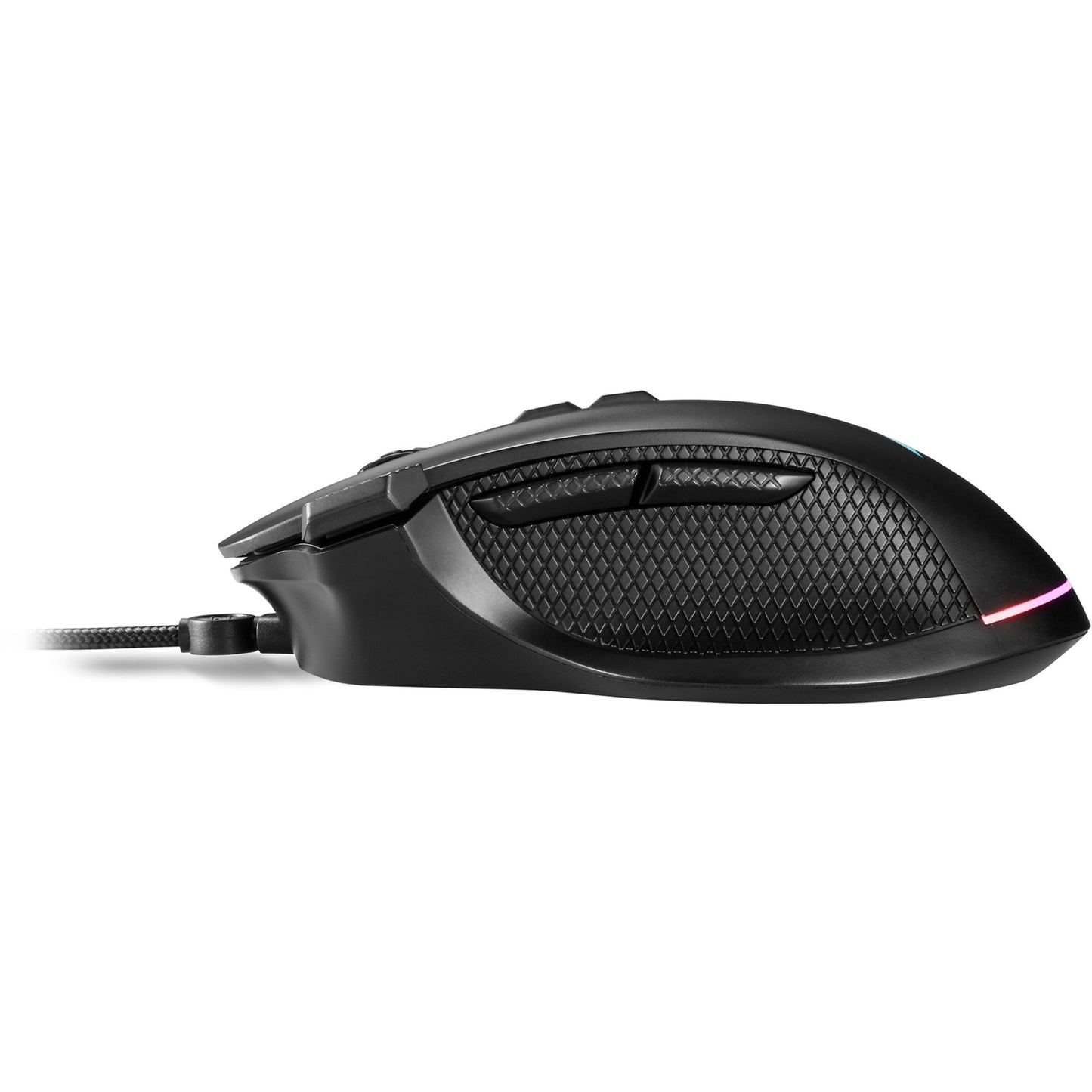 Sharkoon shark force iii gaming muis (zwart, 400 - 12.800 dpi, rgb leds)