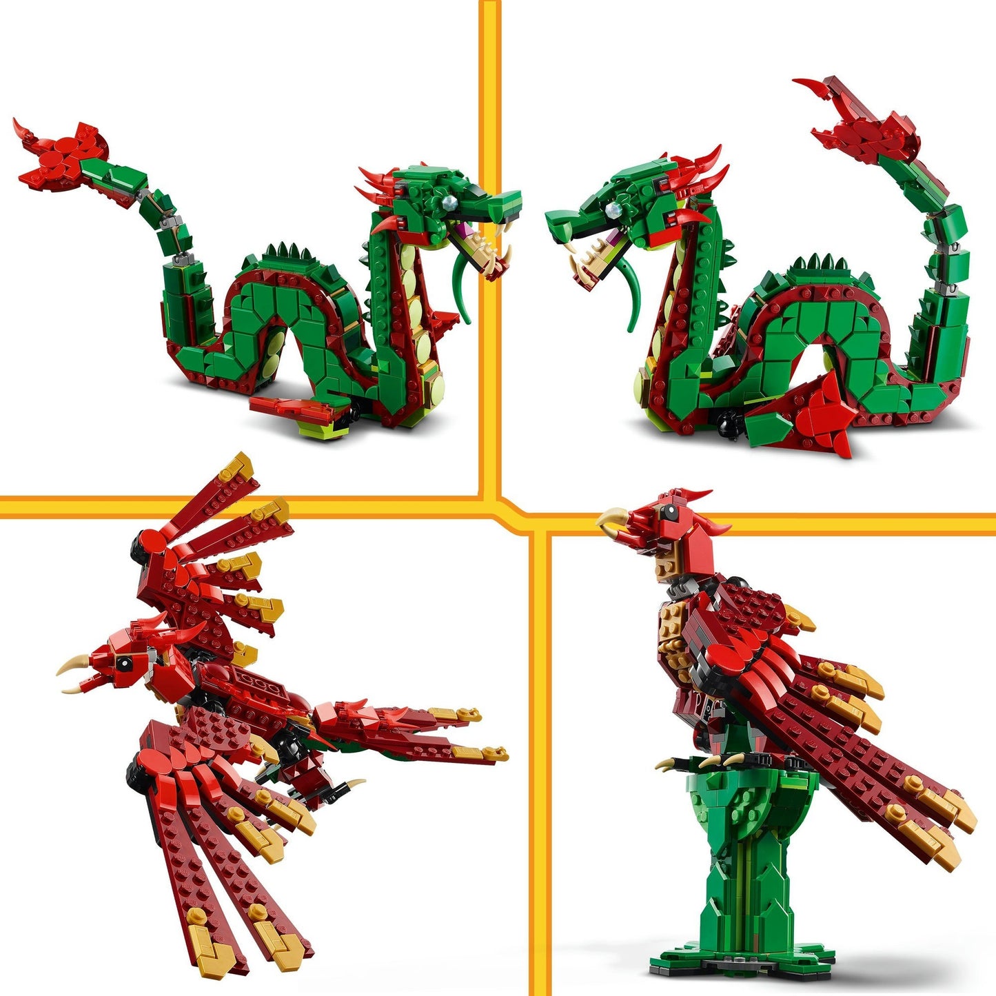 LEGO creator 31161 middeleeuwse draak