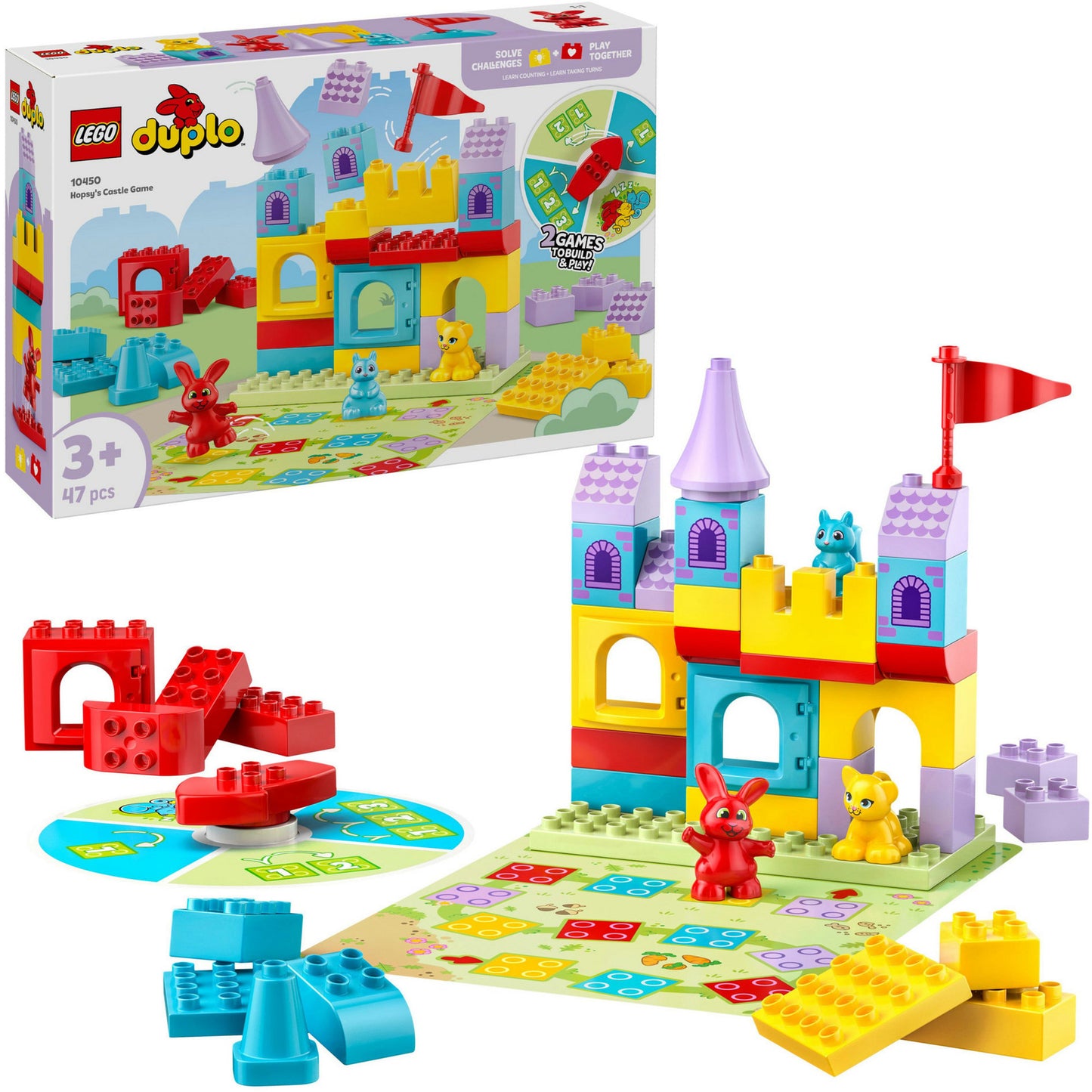 LEGO duplo 10450 hopsy's kasteelspel