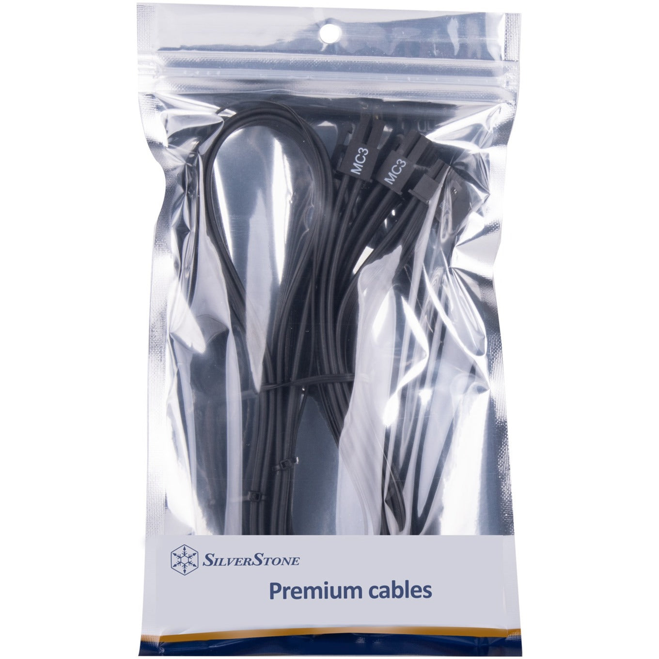 SilverStone pp14-eps75 kabel (zwart)