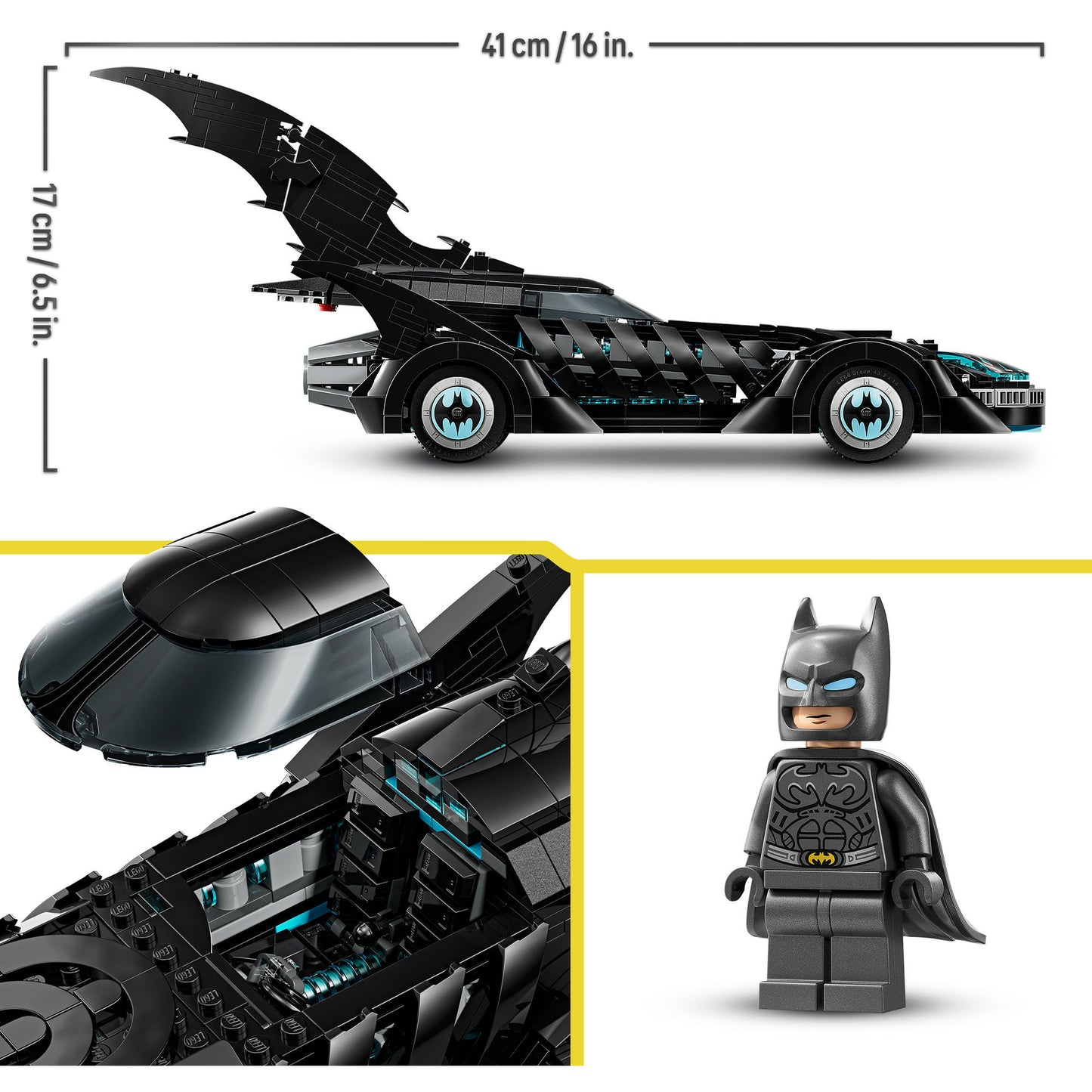 LEGO super heroes 76304 batman forever batmobile