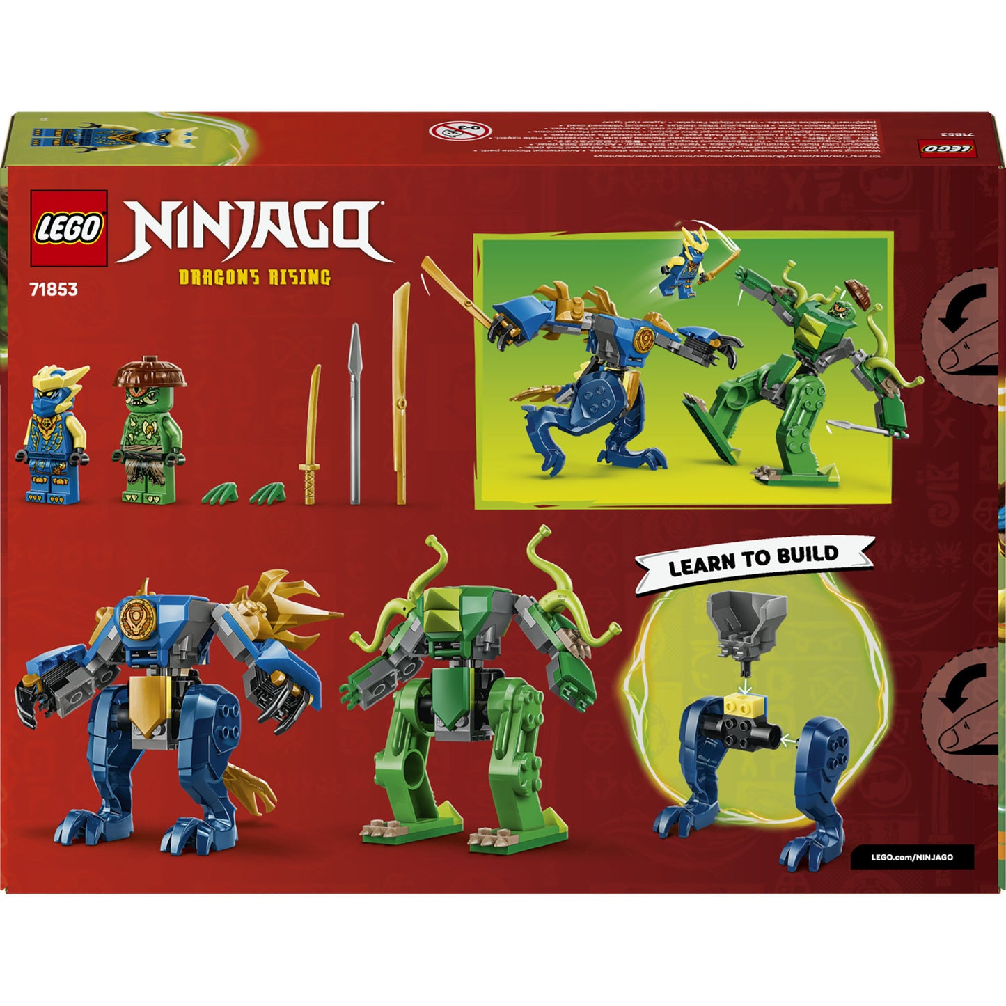LEGO ninjago 71853 jay's drakenmechastrijd