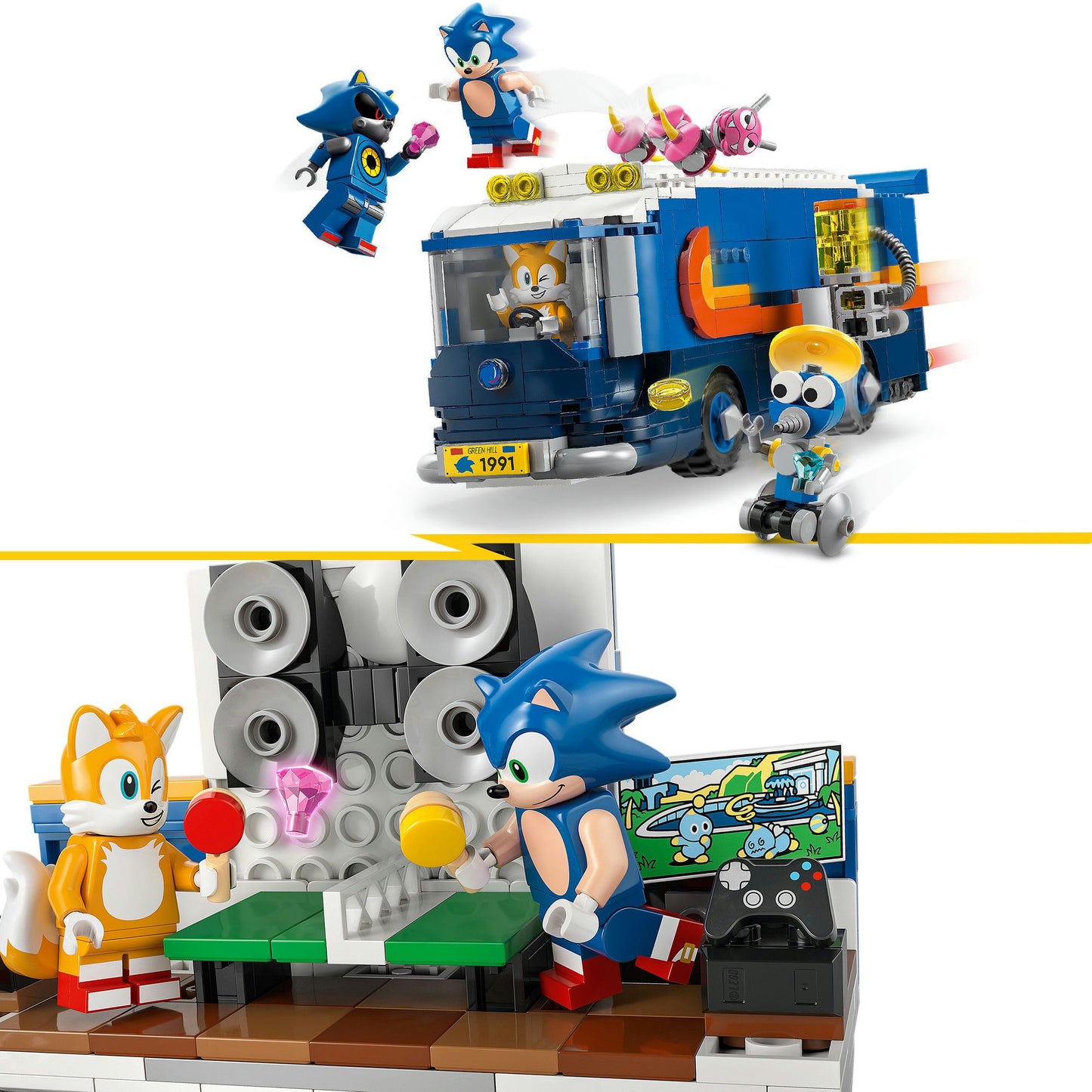 LEGO sonic the hedgehog - team sonic commandotruck constructiespeelgoed (77006)