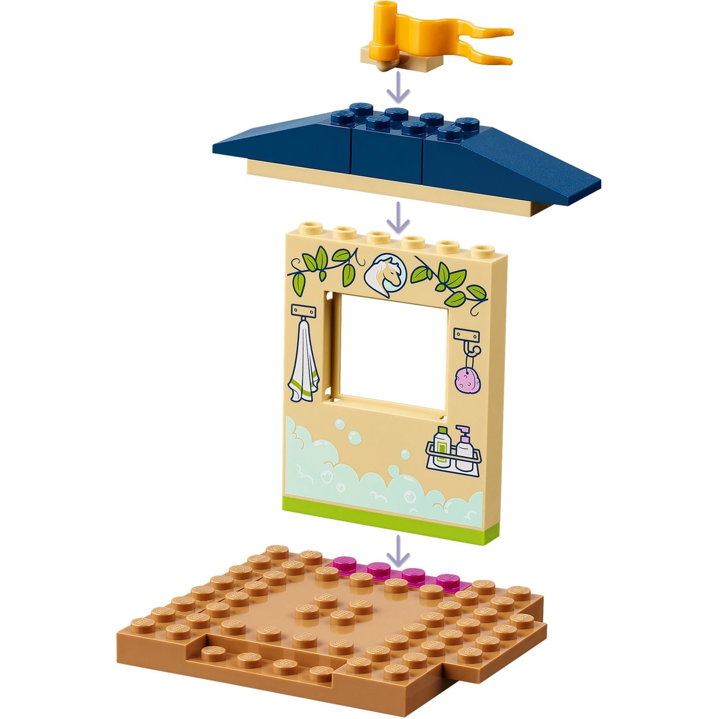 LEGO friends - ponywasstal constructiespeelgoed (41696)
