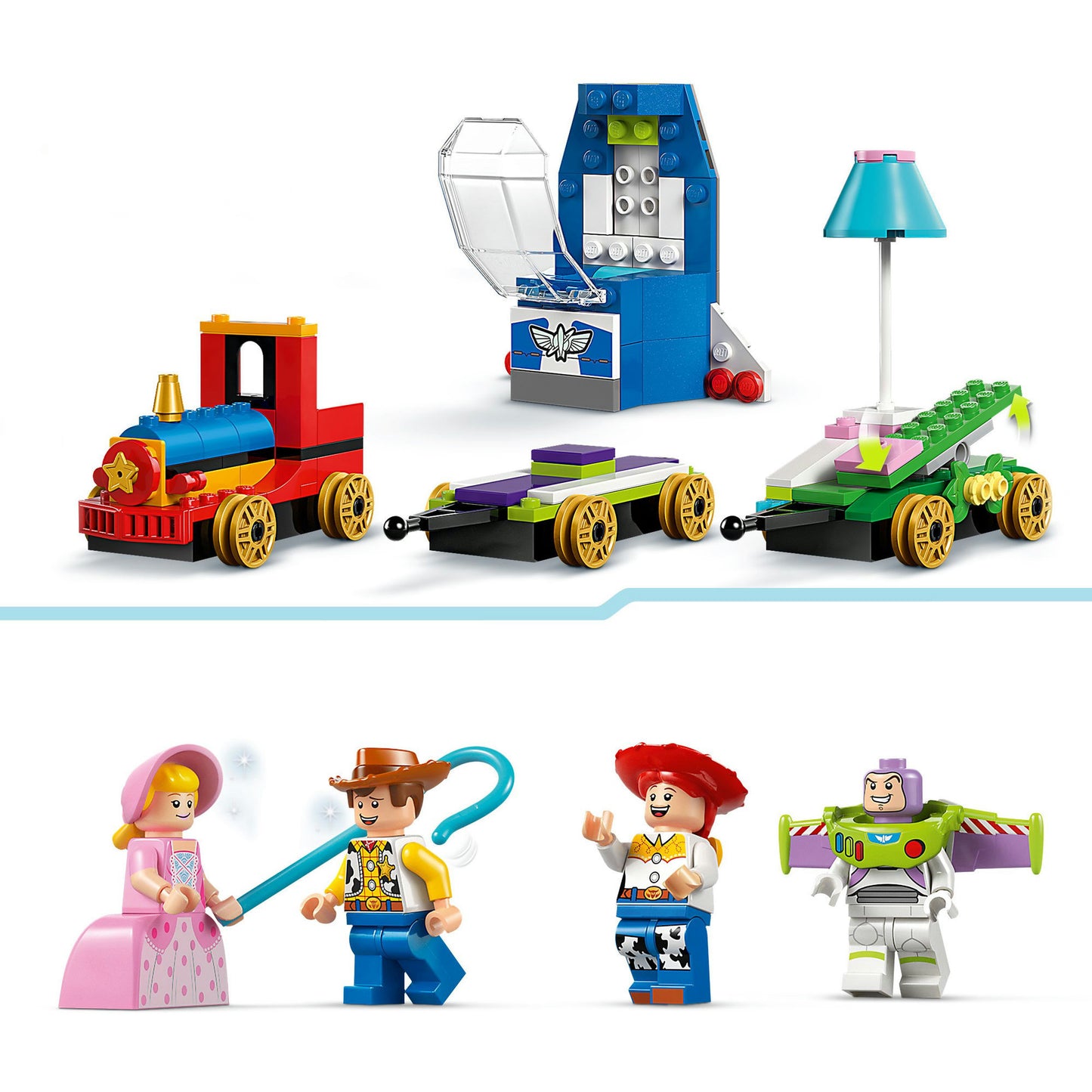 LEGO disney 43264 toy story celebration train rc car