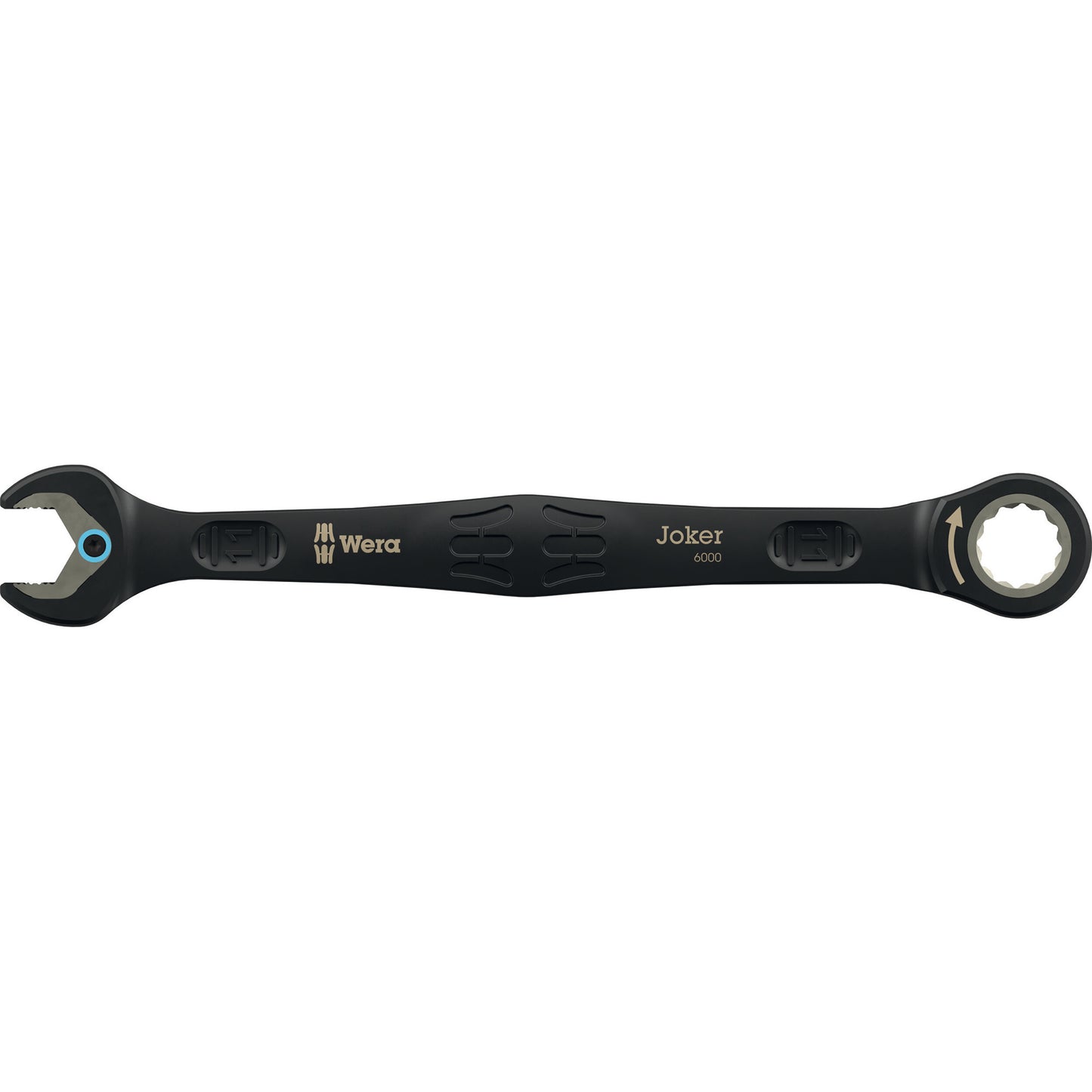 Wera 6000 joker black edition 11 set 1 steek-ringratelsleutelset, 11‑delig moersleutel (zwart)