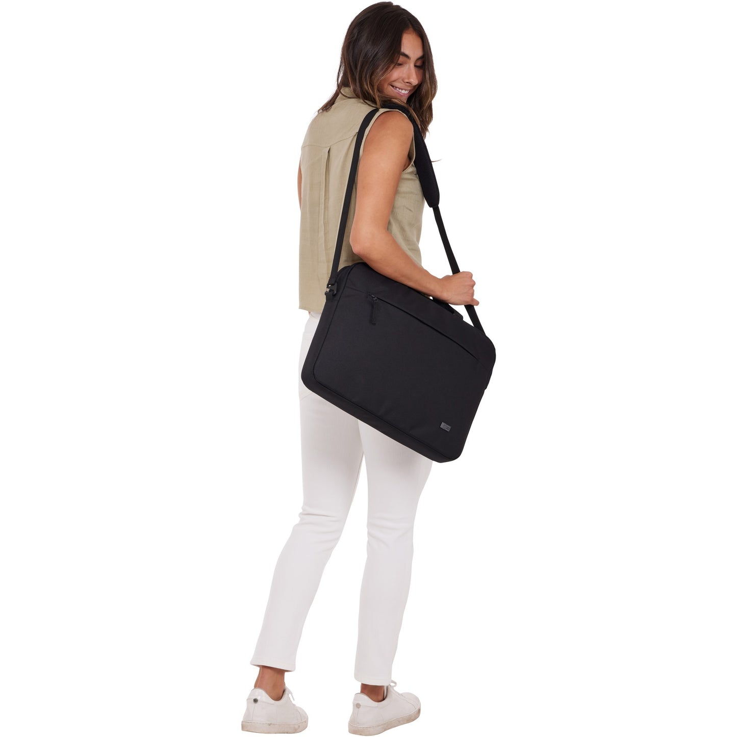 Case Logic invigo 15.6 laptop attaché laptoptas (zwart)