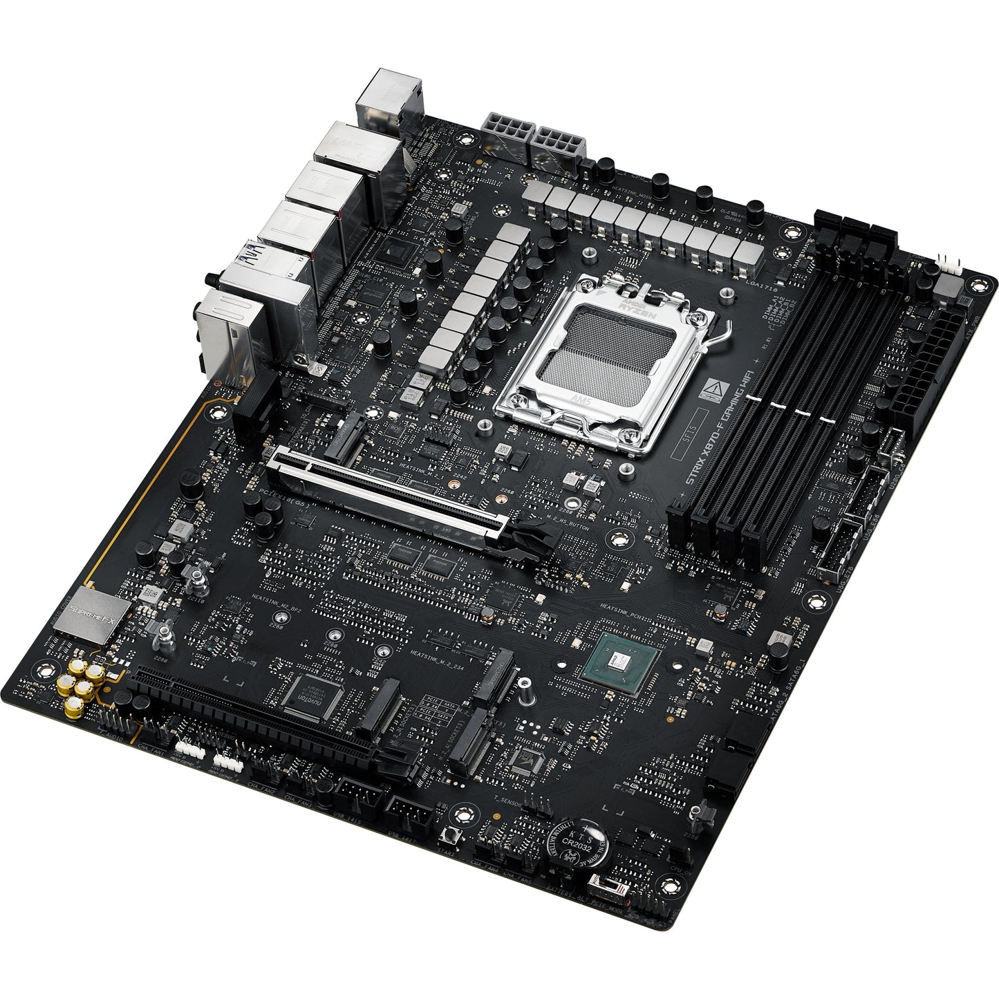 ASUS rog strix x870-f gaming wifi socket am5 moederbord (2.5gb-lan, wi-fi 7, bt, sound, atx)
