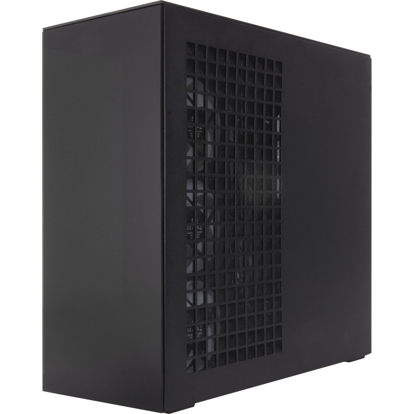 ARCTIC xtender midi tower behuizing (zwart (mat) | 2x usb-a | 1x usb-c | rgb | tempered glass)