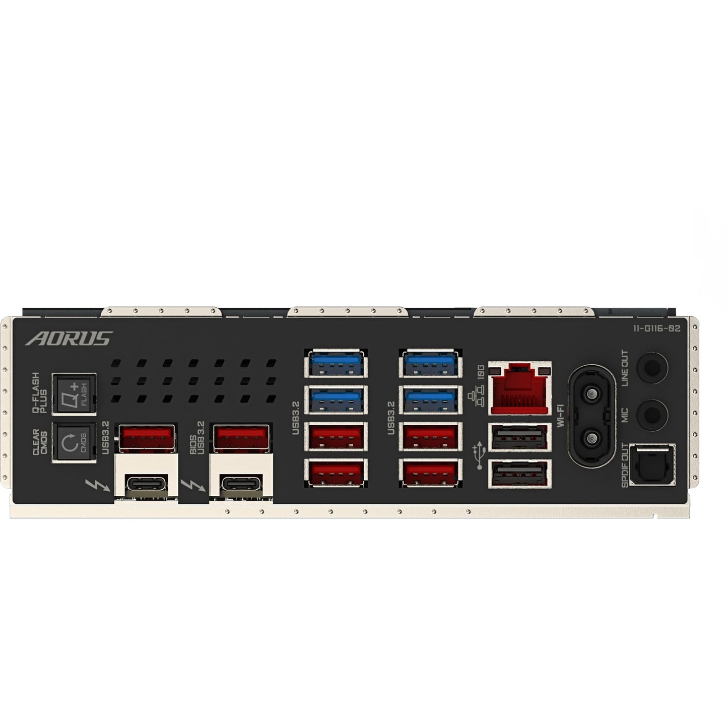 GIGABYTE z890 aorus master socket 1851 moederbord (raid, 10gb-lan, wi-fi 7, bt, sound, atx)